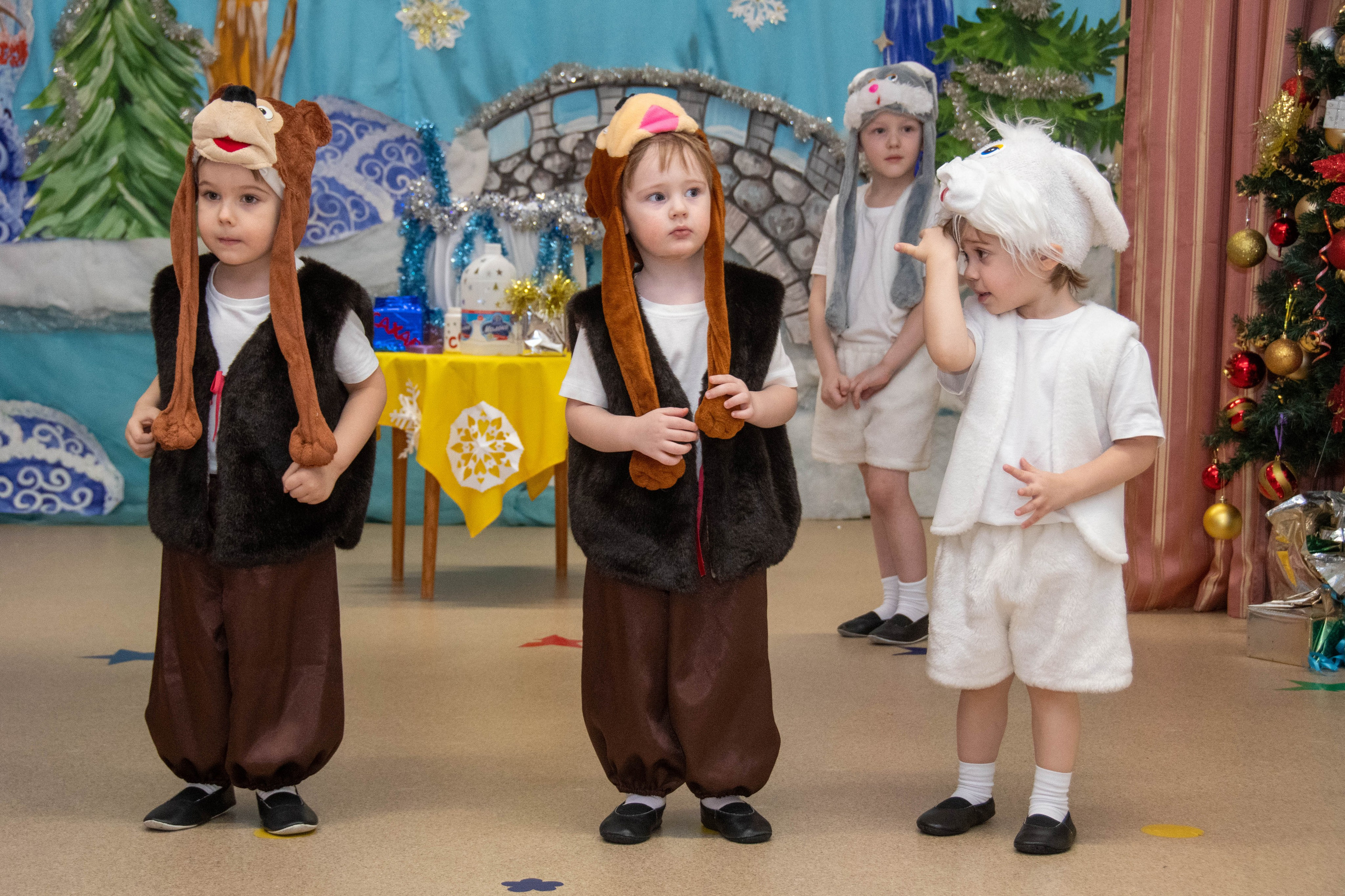 2023 Новый год. Акварель, Первомайка. Репортажный и детский фотограф в Новосибирске