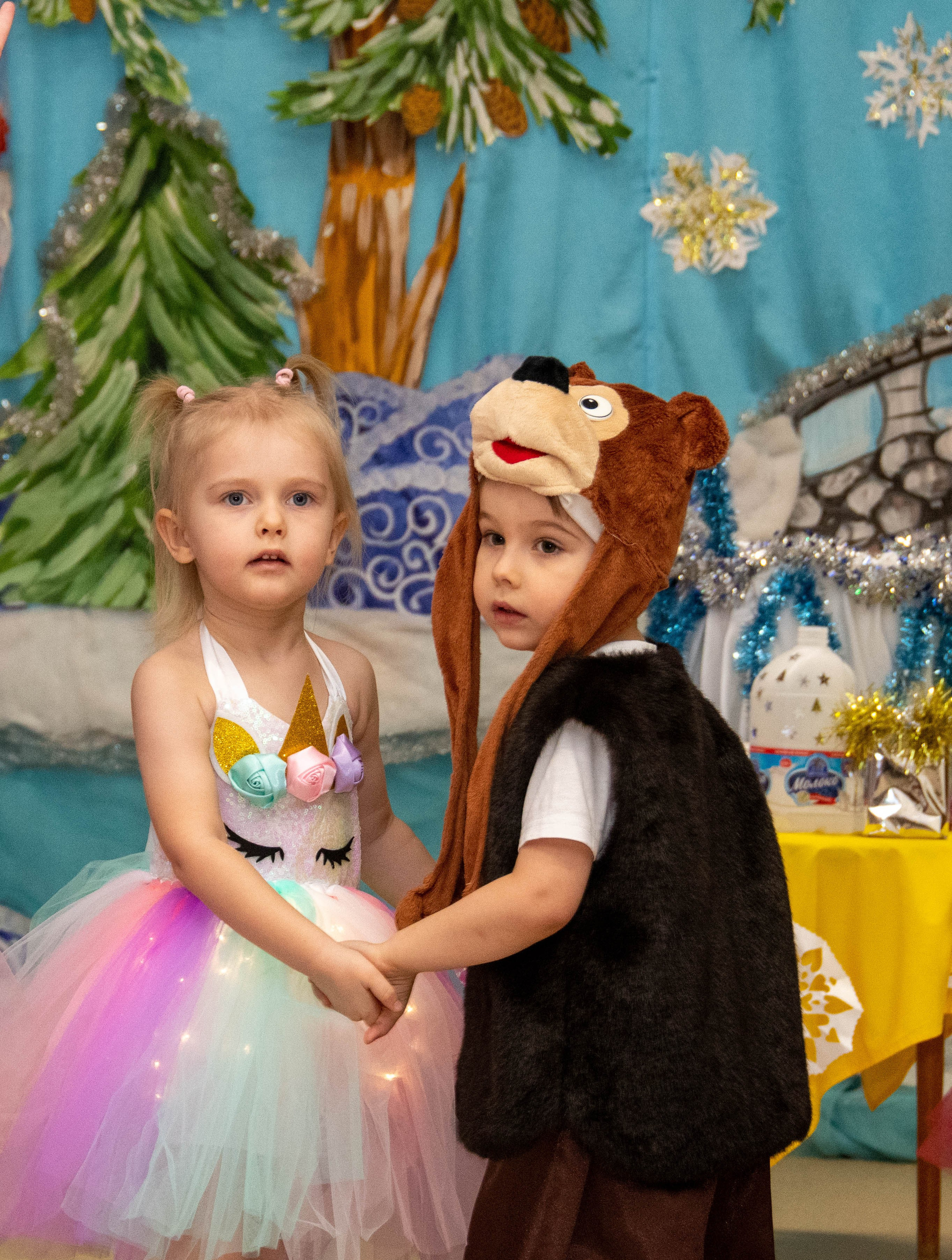 2023 Новый год. Акварель, Первомайка. Репортажный и детский фотограф в Новосибирске