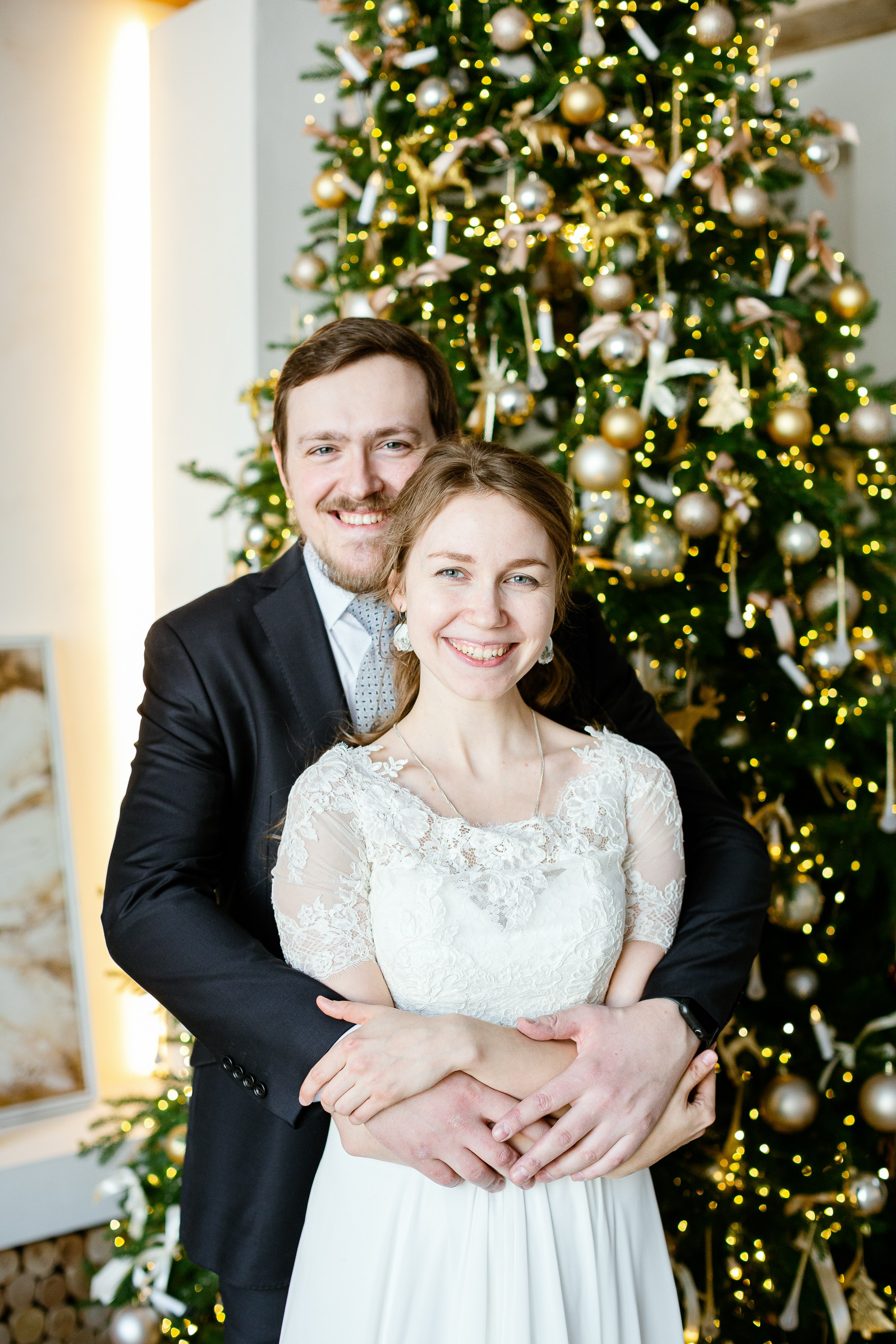 Новогодняя фотосессия в студии