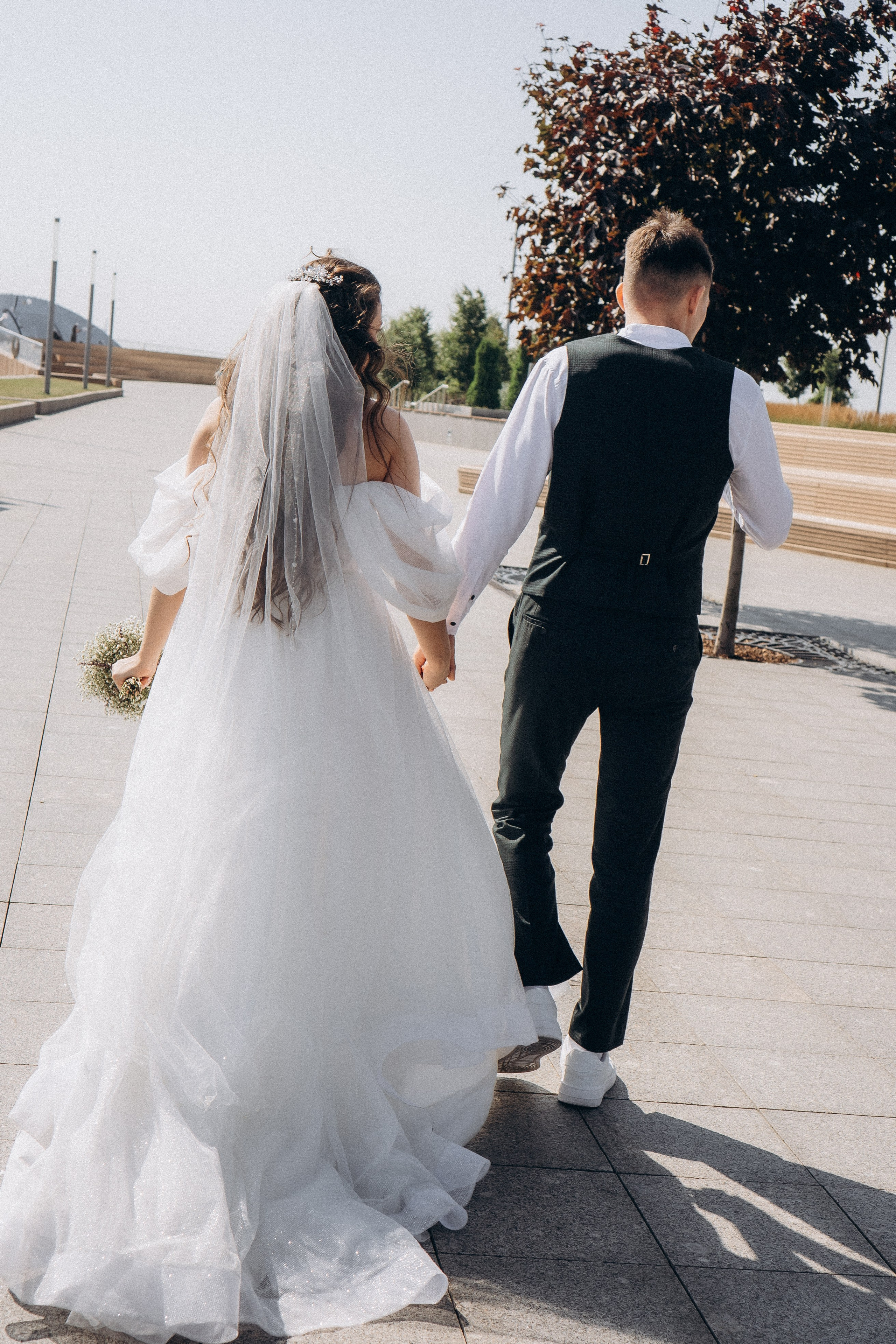 СВАДЕБНАЯ СЬЕМК В ПАРКЕ 300-ЛЕТИЯ. Профессиональный фотограф, Санкт-Петербург — Виктория Богомолова