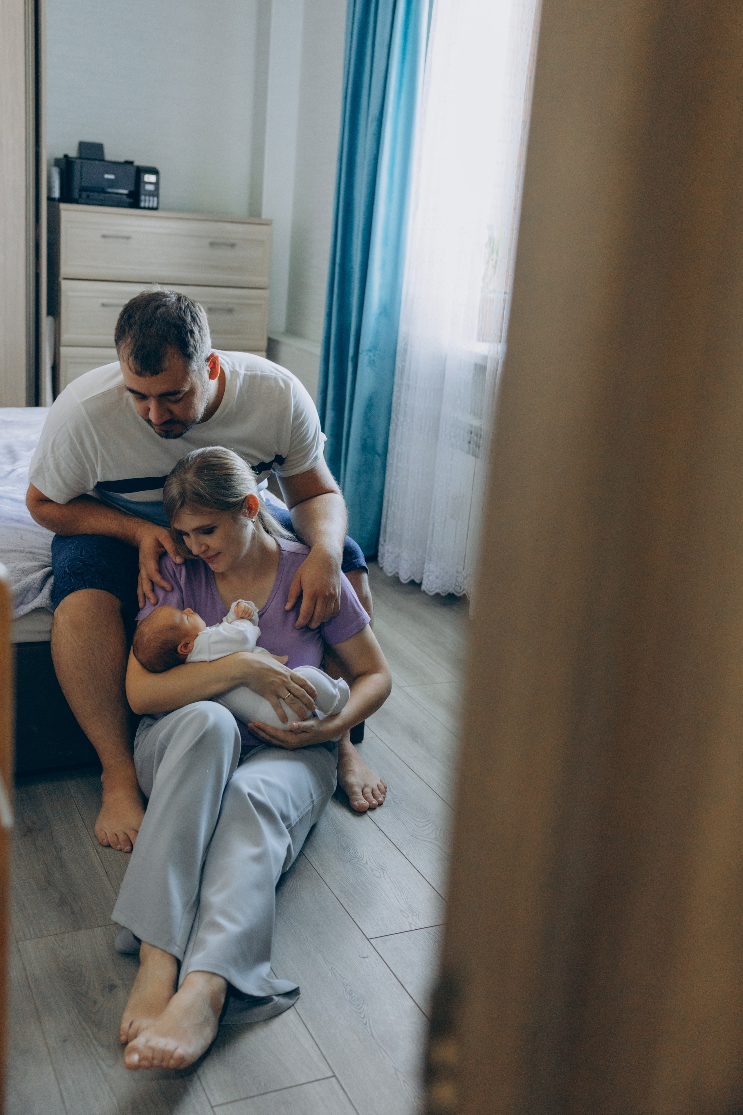 Домашняя съёмка с малышом. Свадебный, семейный фотограф в Иркутске Светлана Макаричева