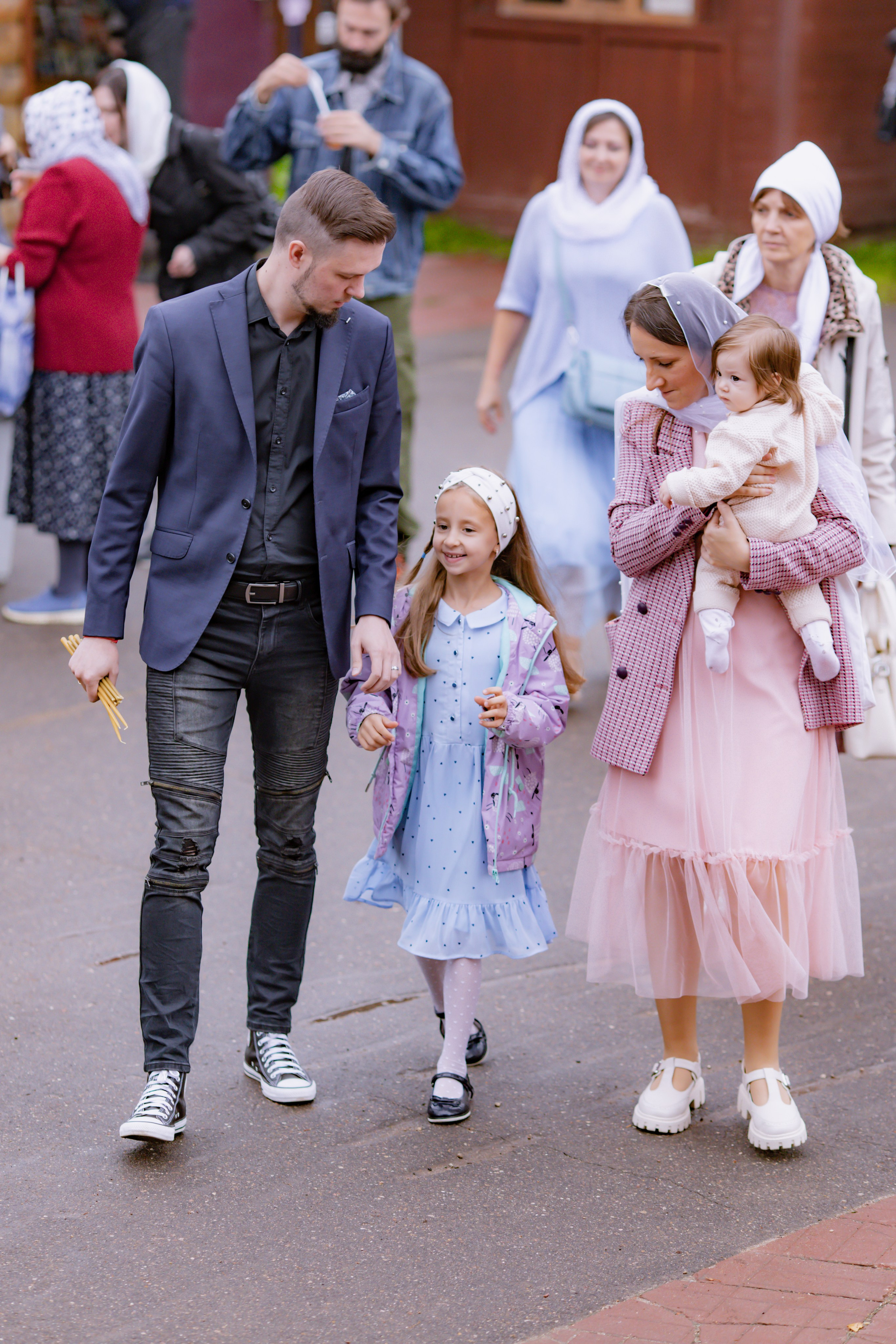 Крещение Полины «Храм святителя Филарета». Детский и семейный фотограф Евгения Вахнеева Москва Зеленоград