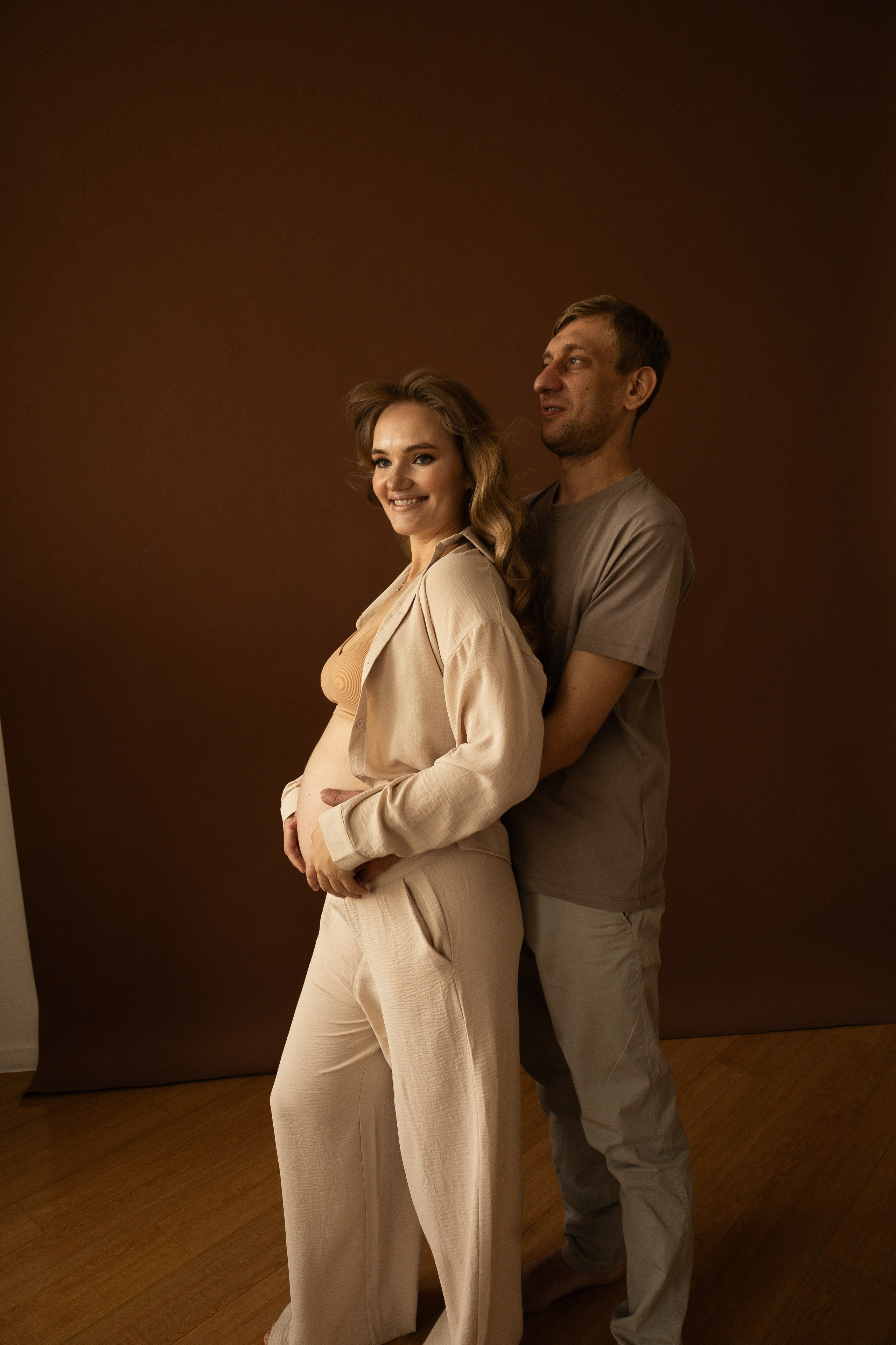 Студия Трио. Татьяна, Александр, Саша и Алиса. Фотограф Березенская Ирина в Новосибирске