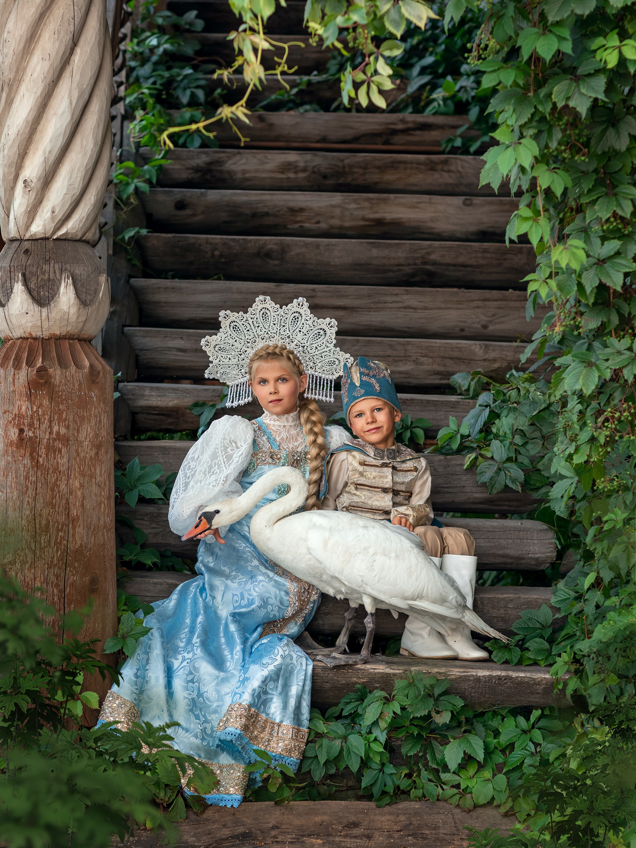 Семейная съемка с животными. Детский и семейный фотограф Елена Михайлова в Москве