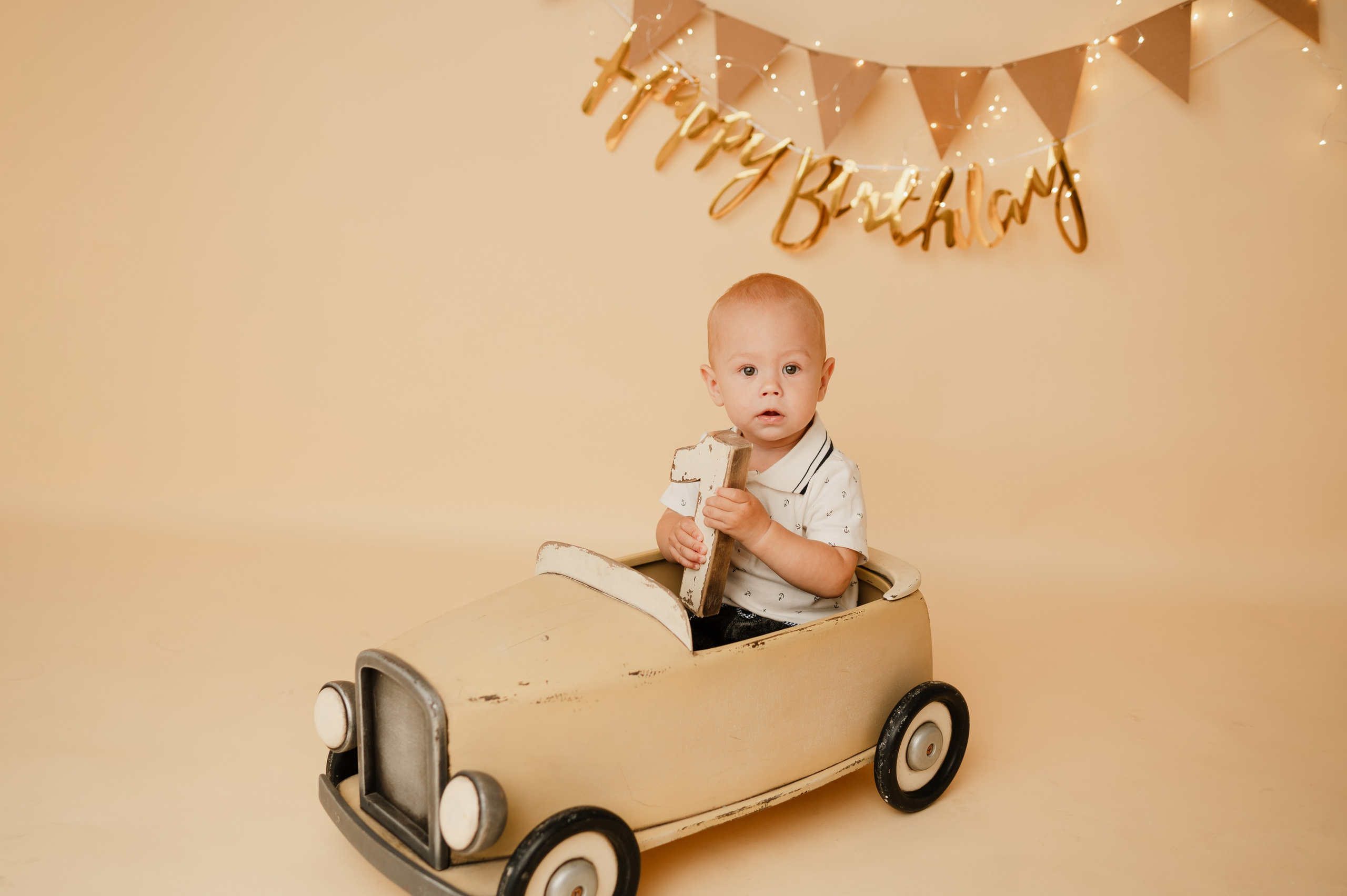 Годик. Фотограф новорожденных и семей Юлия Коноплева в Москве