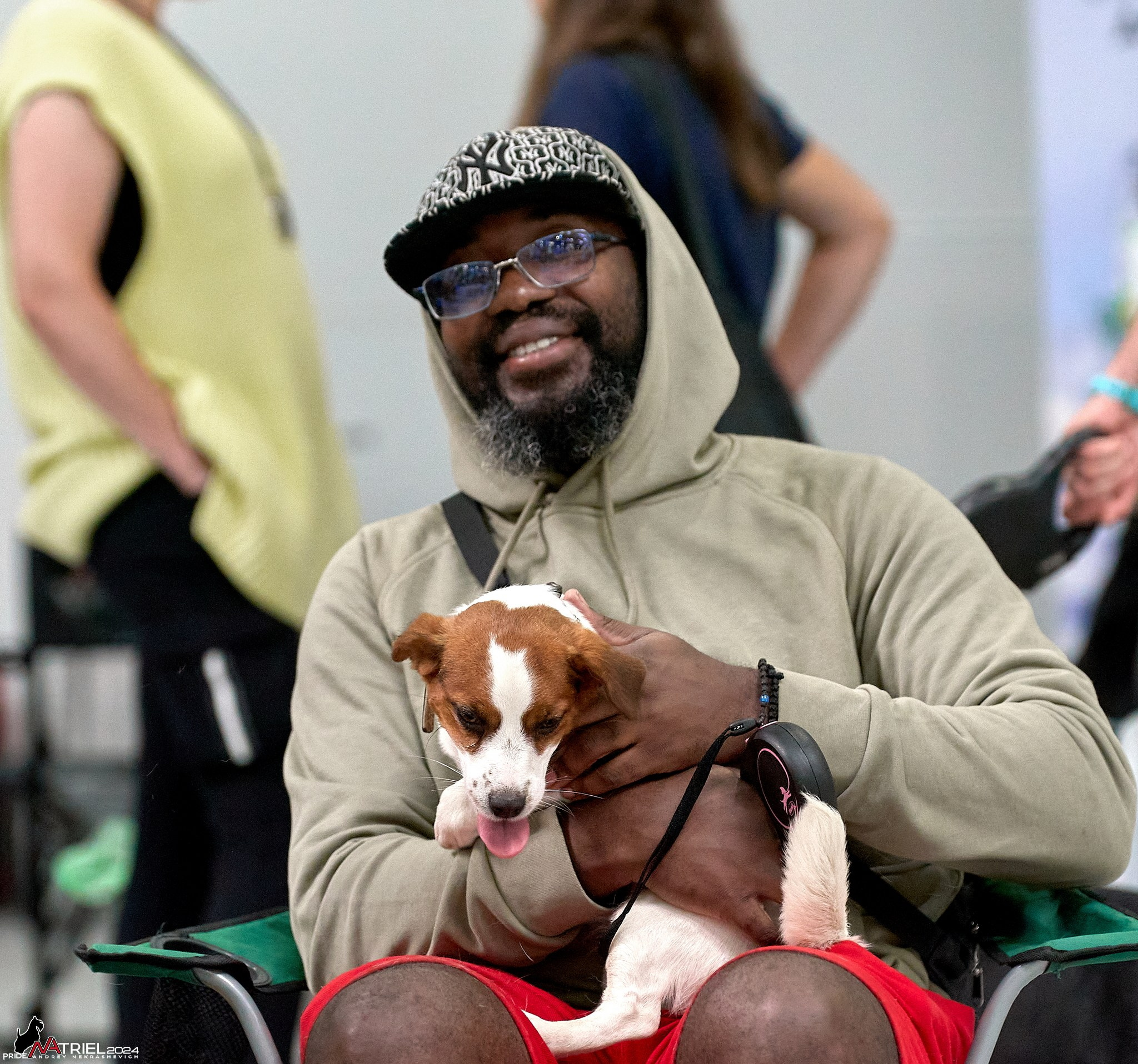 Съемка на выставке в Крокус