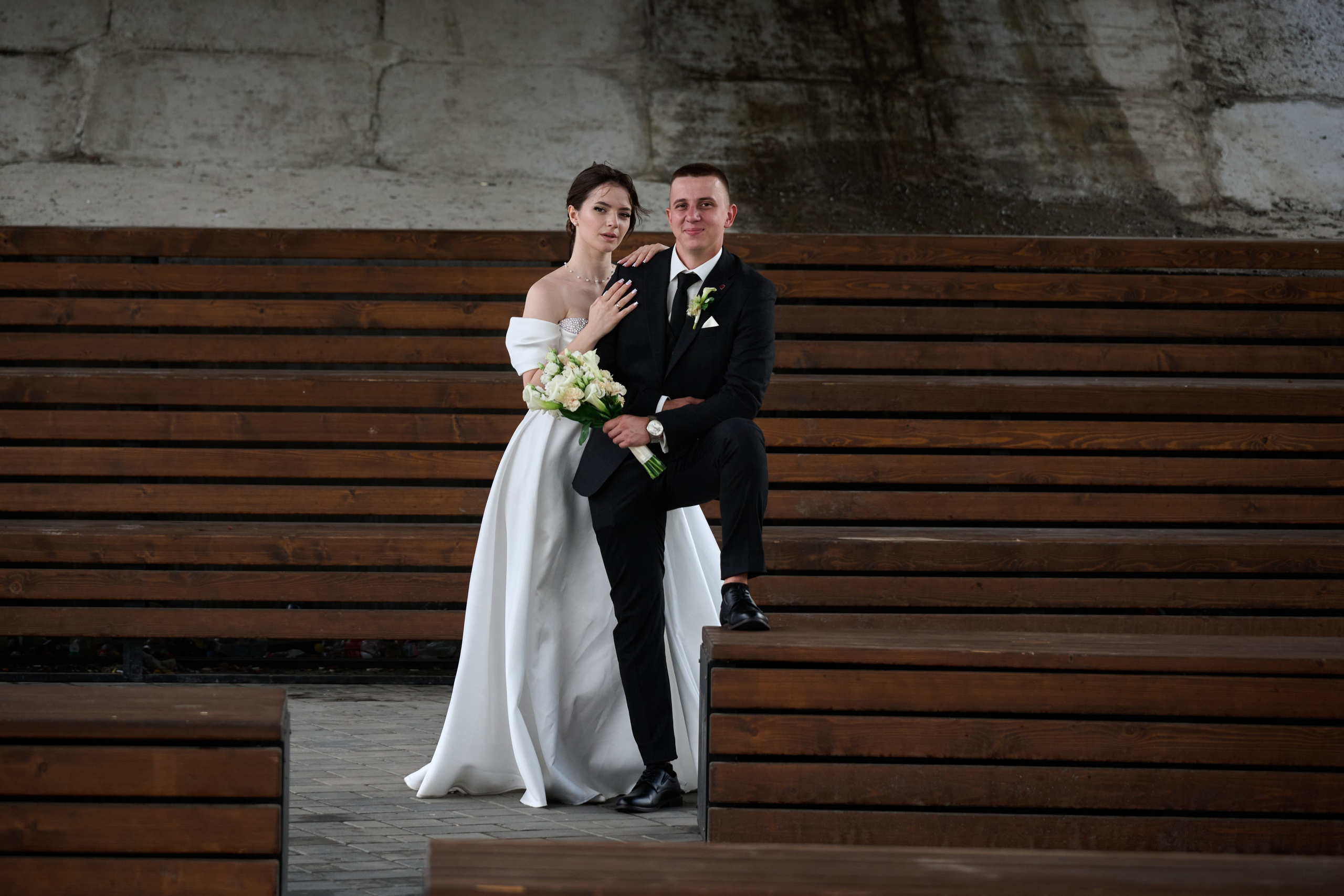 Свадебная фотосессия Никиты и Ангелины в Старом Осколе. Профессиональный фотограф Старый Оскол, Губкин — свадьба, венчание, крещение, юбилей и день рождения