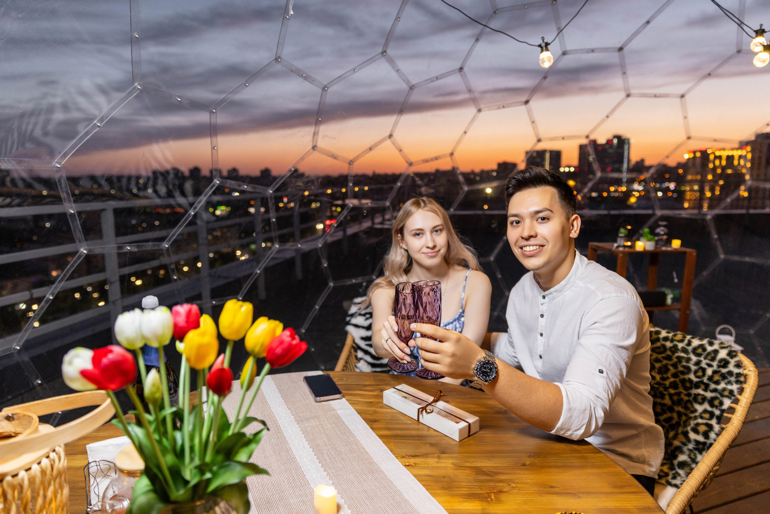 Свидание на крыше. Фотограф Вадим Казусь