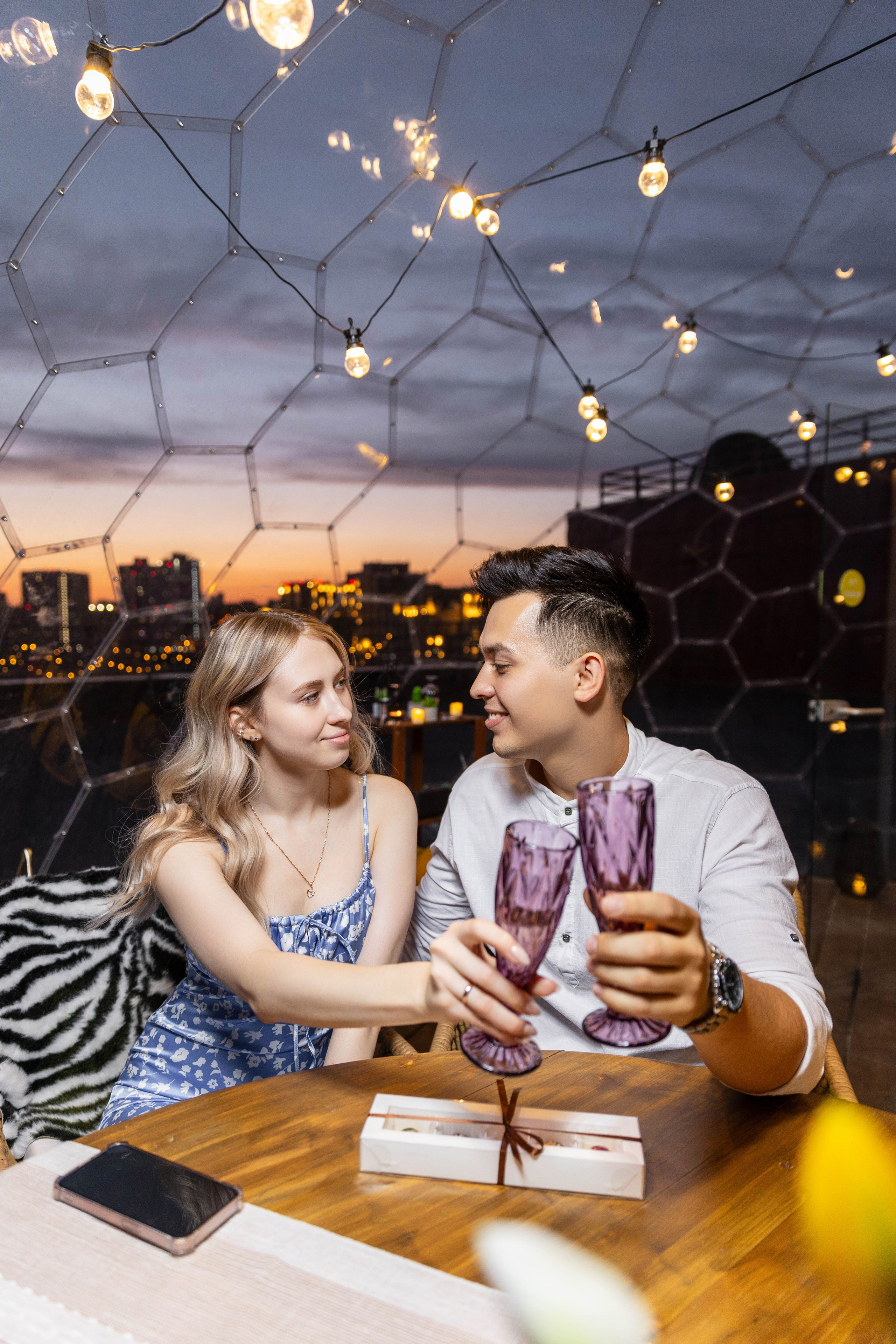 Свидание на крыше. Фотограф Вадим Казусь