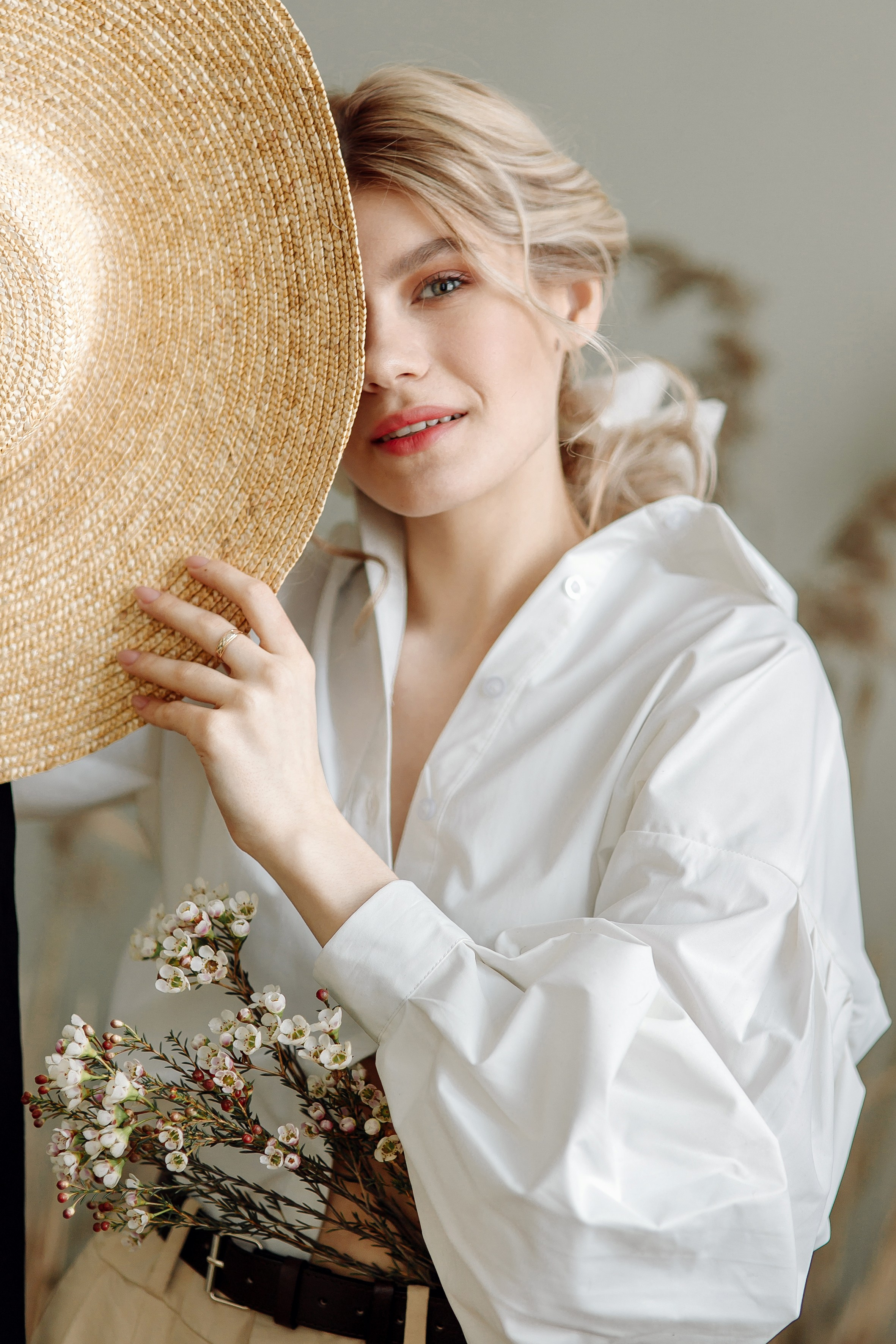 Портретная фотосессия Насти. Свадебный фотограф Москва