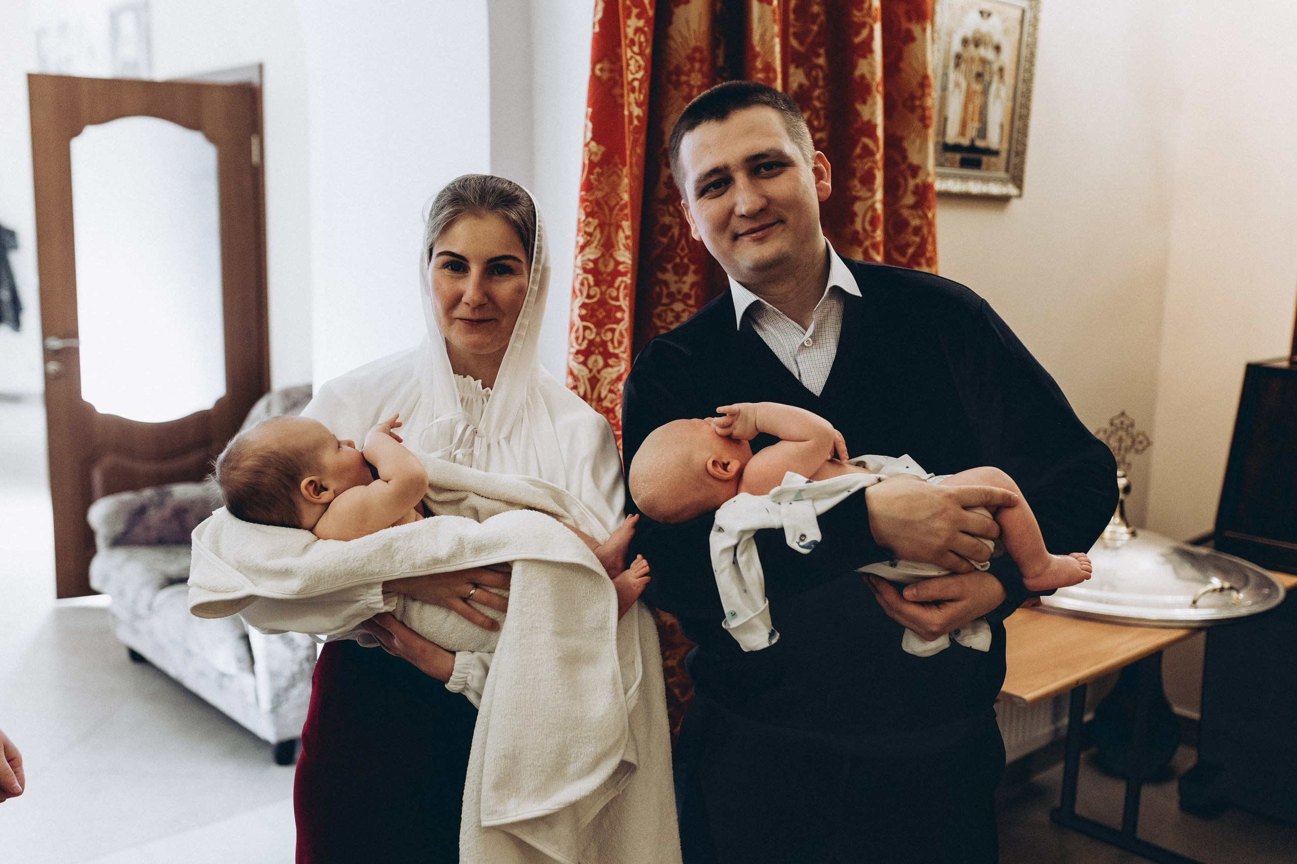 Крещение Ивана и Софии