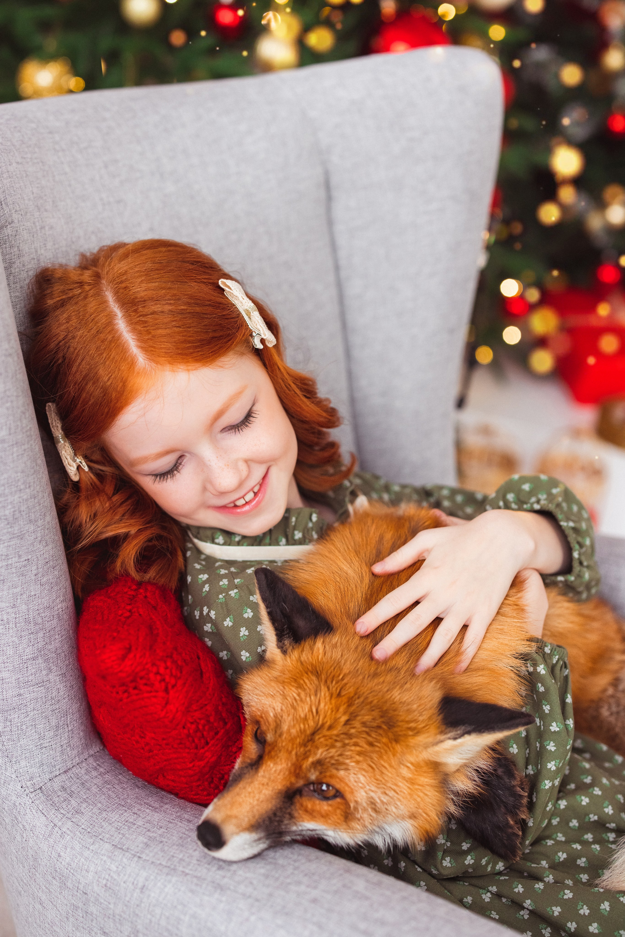 Фотостудия «Мастерская», с лисом. Семейный и детский фотограф в Краснодаре Анна Трашкова