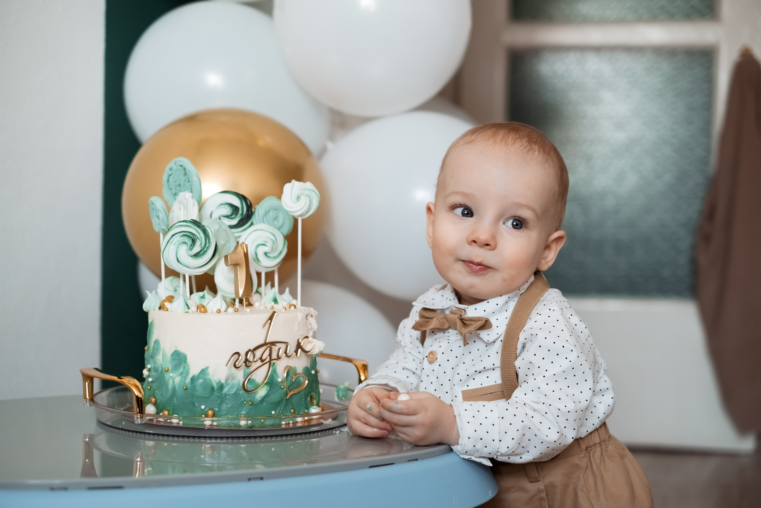 Ура! Мне 1 годик. Семейный и детский фотограф в Мелитополе /Наталья Зацеркляная