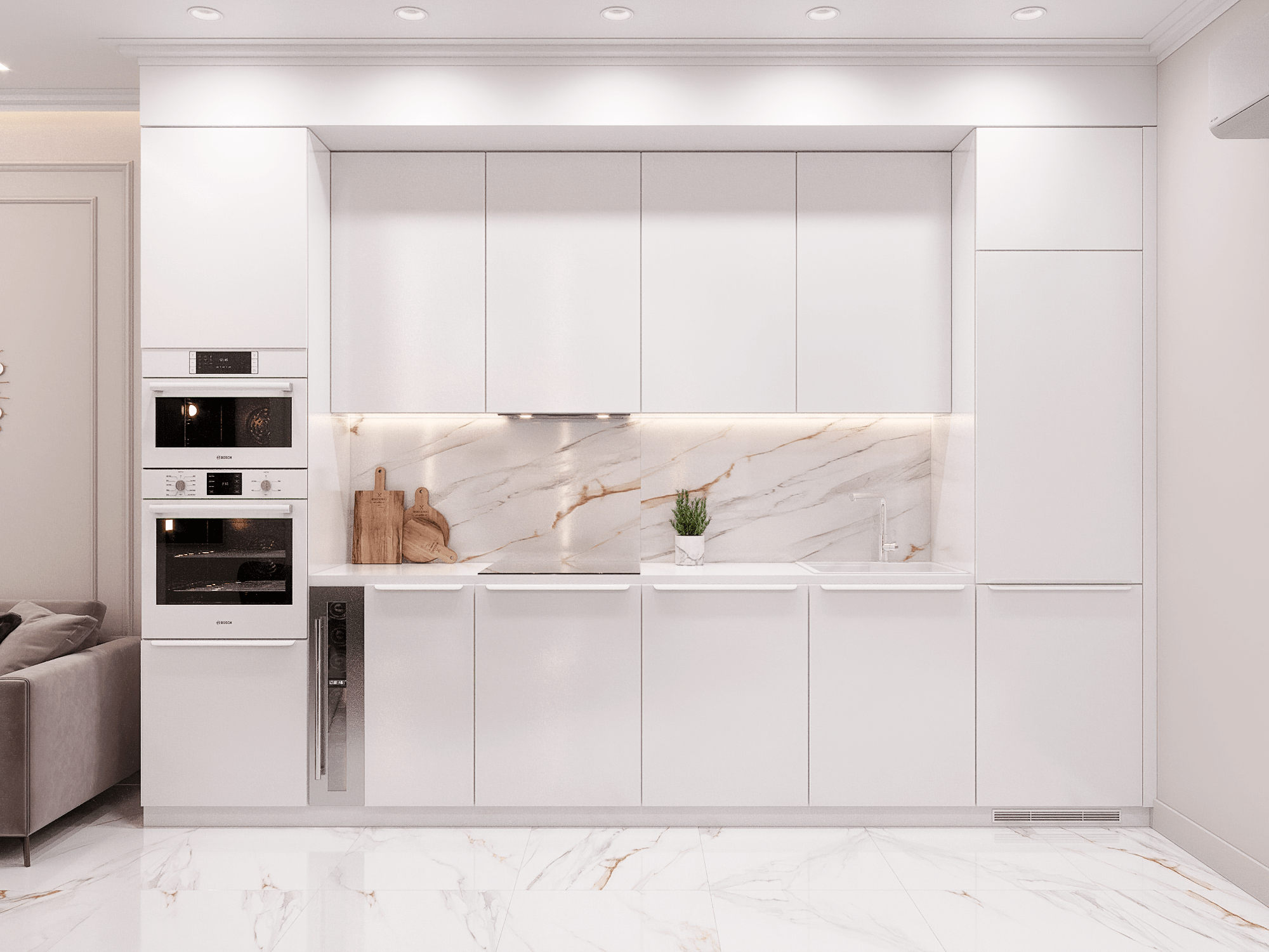 Дизайн - проект в ЖК Клевер Парк. Анастасия Дремина DREMINA INTERIORS