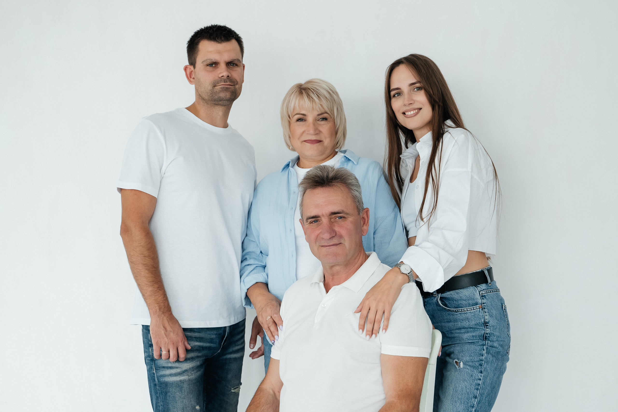 Съёмка большой семьи. Семейный фотограф в Минске Дарья Дреко