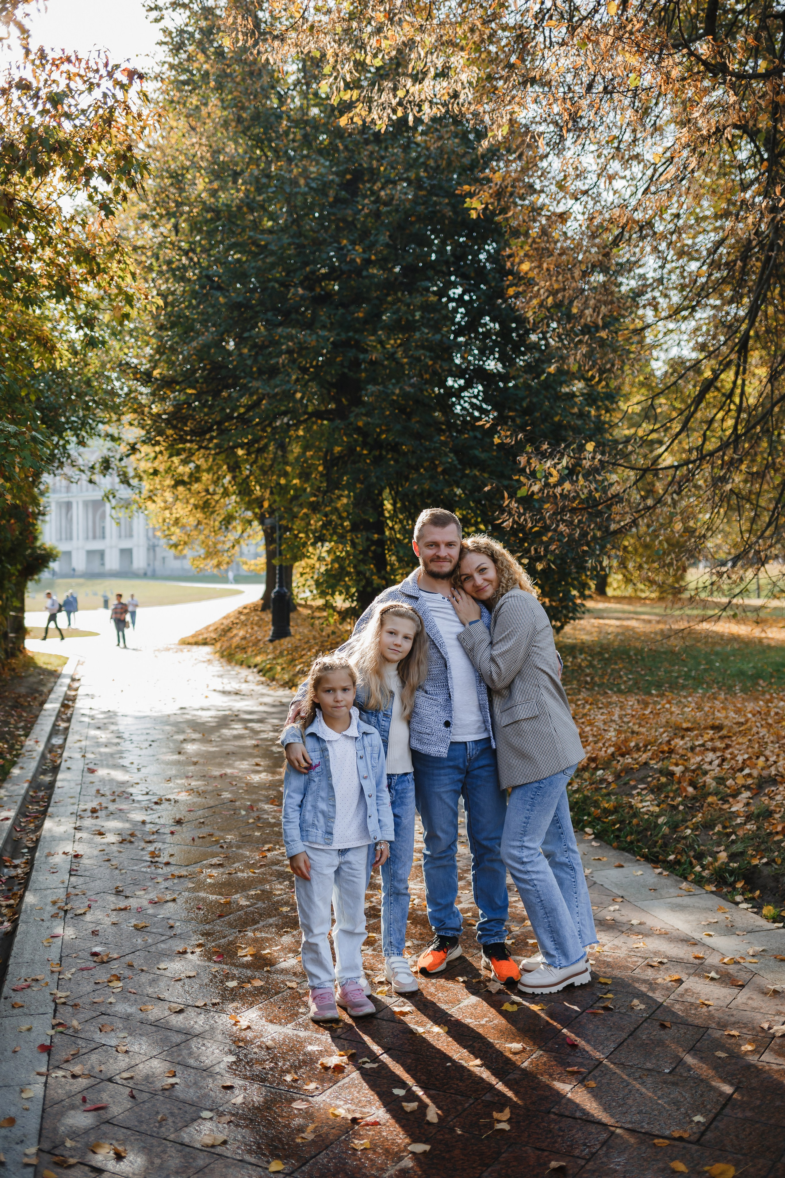 Женя, Таня, Алиса, Вероника. Семейный фотограф Николаева Ольга