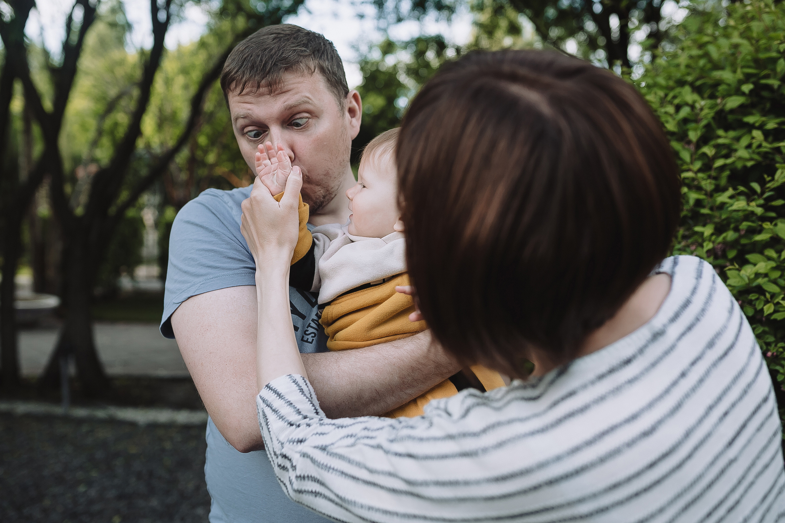 Витя, Надя и Тёмочка. Свадебный, семейный и детский фотограф в г. Абакан респ. Хакасия Любов
