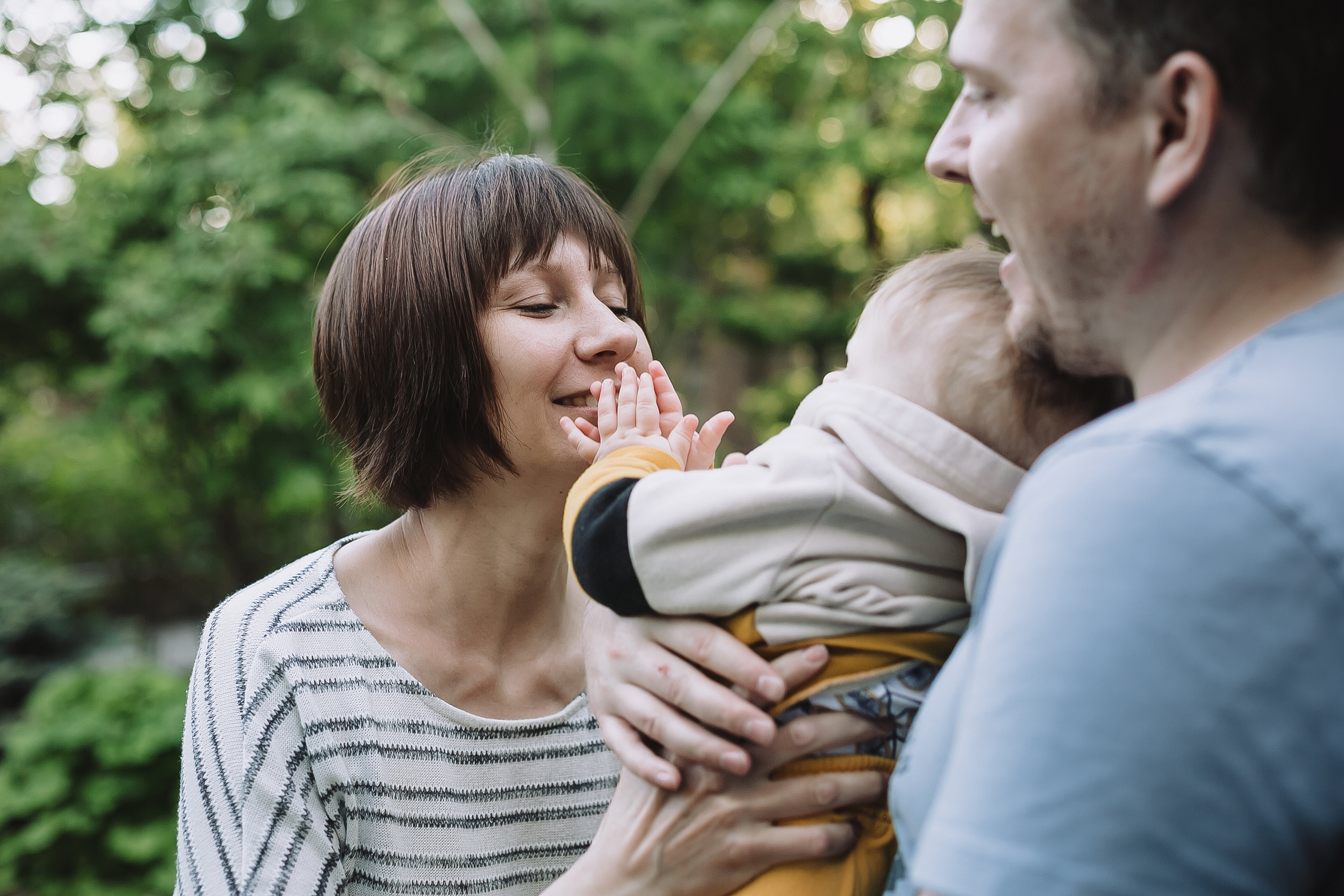 Витя, Надя и Тёмочка. Свадебный, семейный и детский фотограф в г. Абакан респ. Хакасия Любов