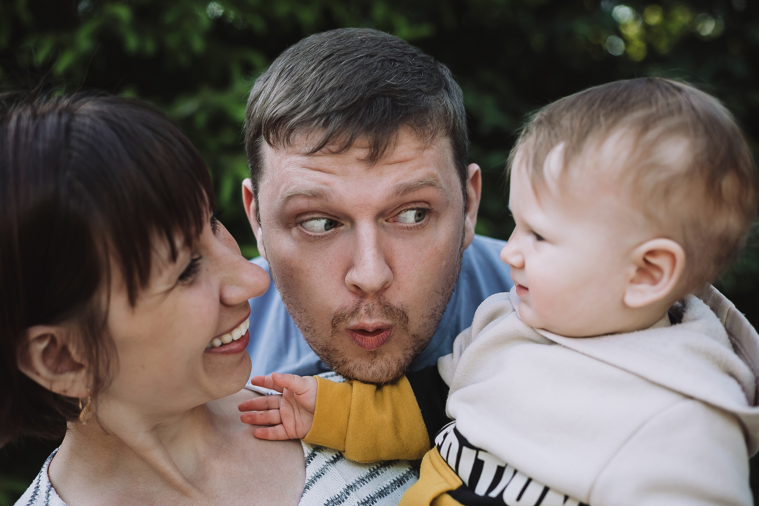 Витя, Надя и Тёмочка. Свадебный, семейный и детский фотограф в г. Абакан респ. Хакасия Любов