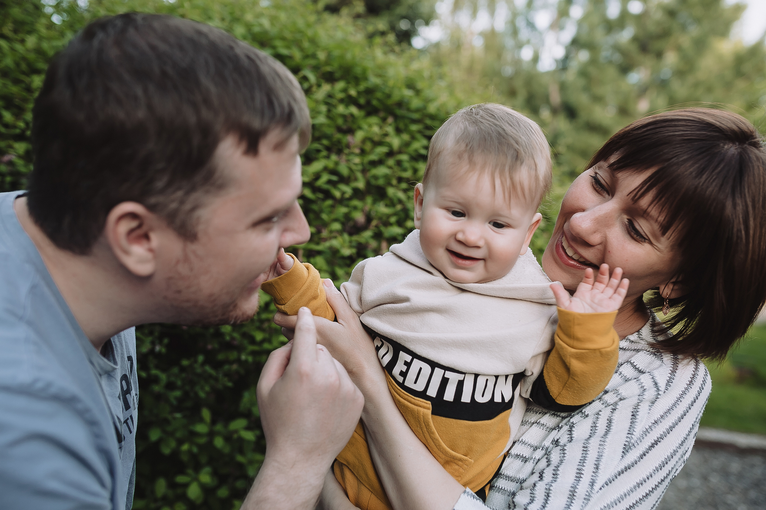 Витя, Надя и Тёмочка. Свадебный, семейный и детский фотограф в г. Абакан респ. Хакасия Любов