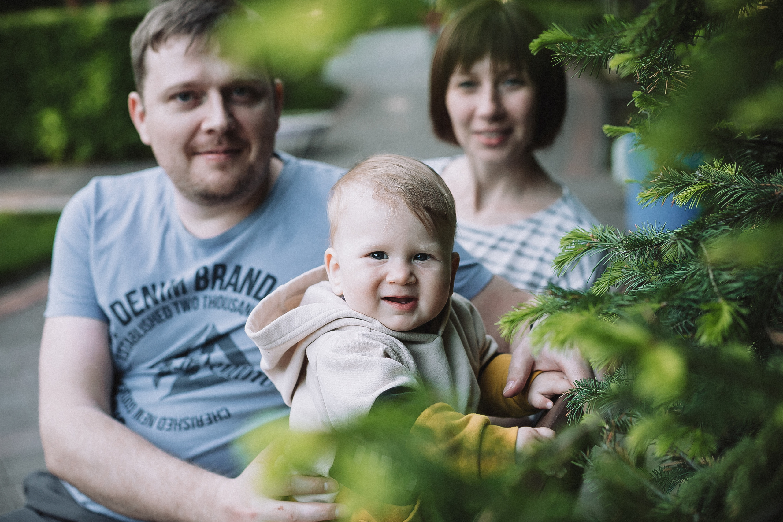 Витя, Надя и Тёмочка. Свадебный, семейный и детский фотограф в г. Абакан респ. Хакасия Любов