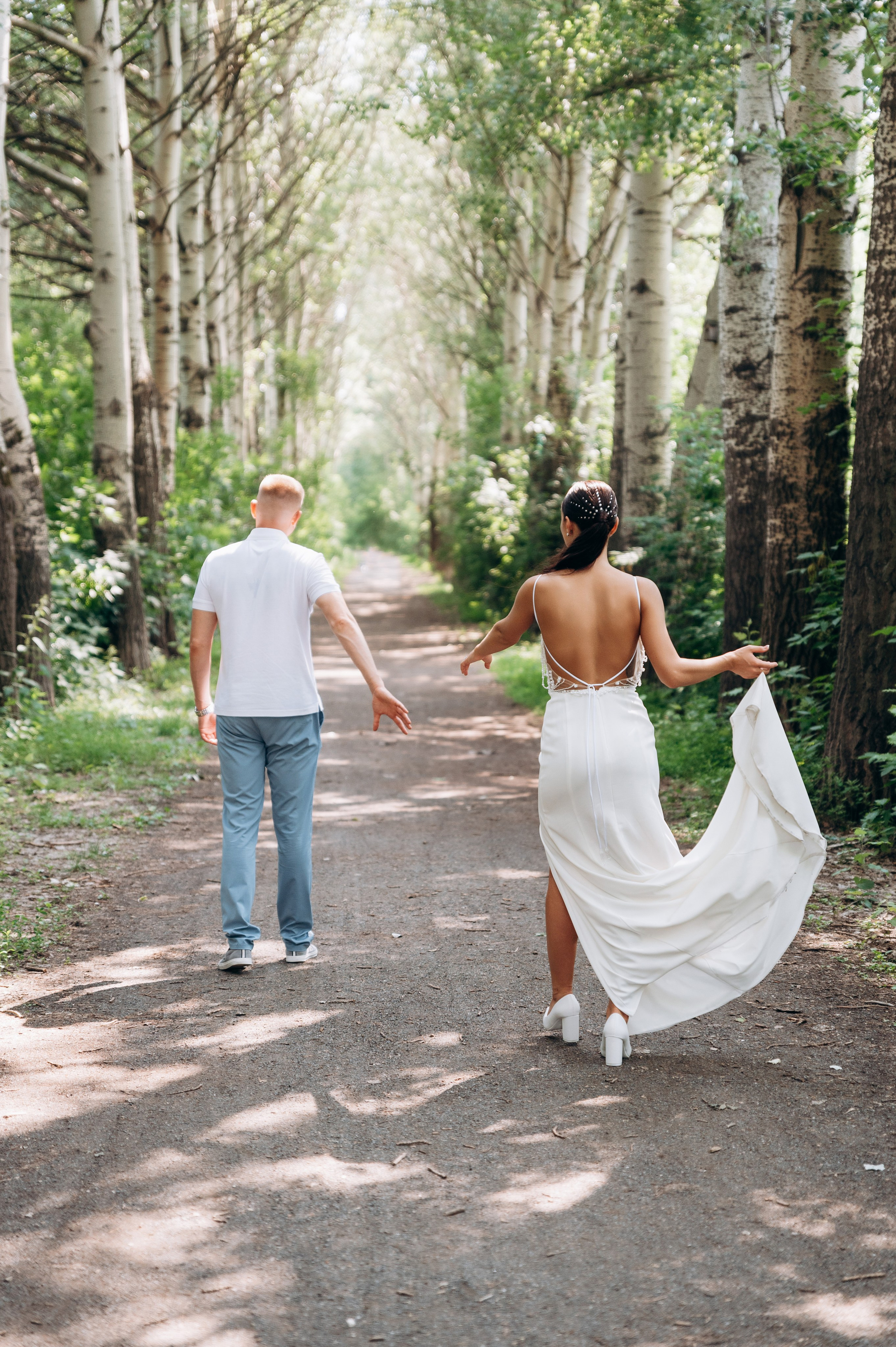 Прогулка по парку. Фотограф в Новосибирске