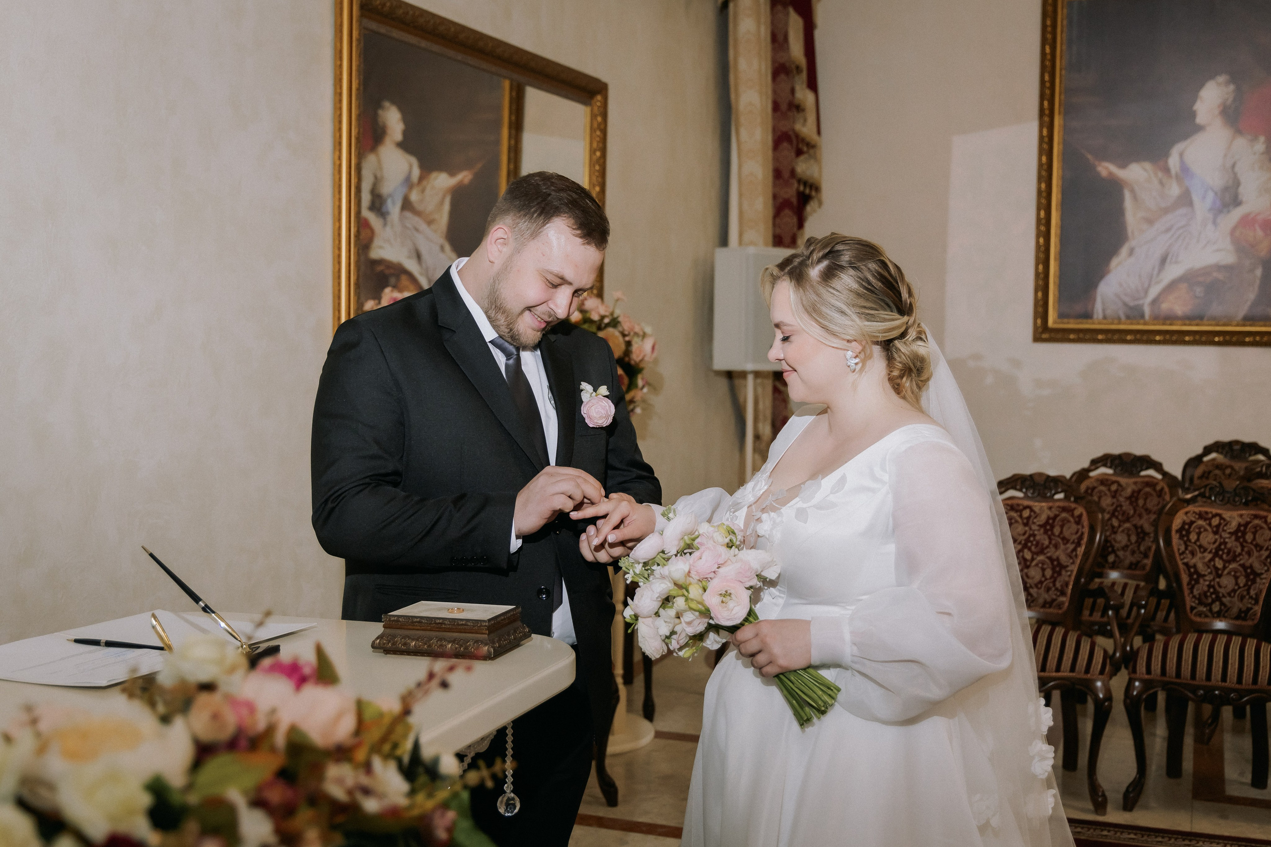 Анастасия и Сергей. Свадебная прогулка. Свадебная фотография. Арина Рубах