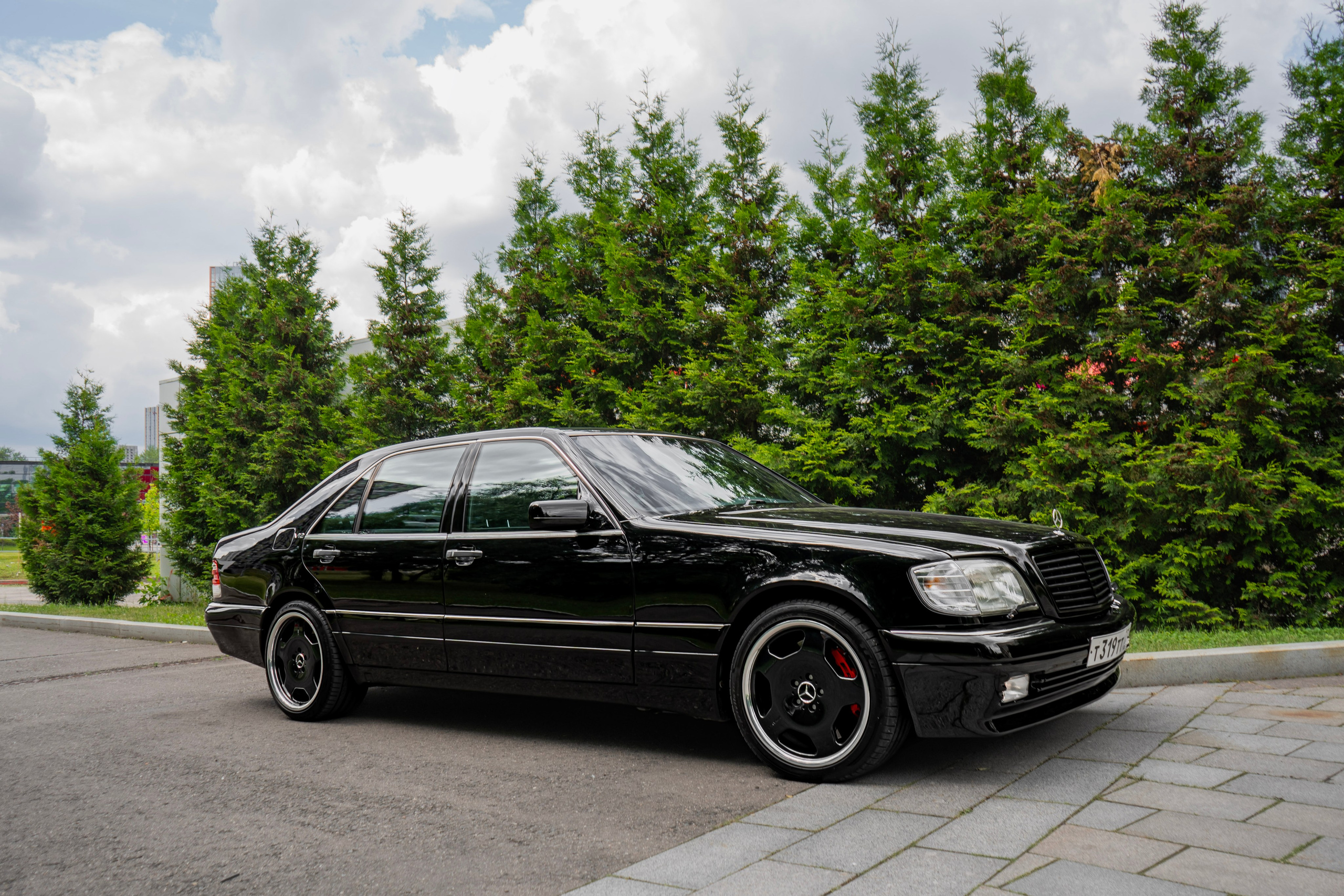 Mercedes W140. Автомобильный фотограф Ногинск Денис Городок