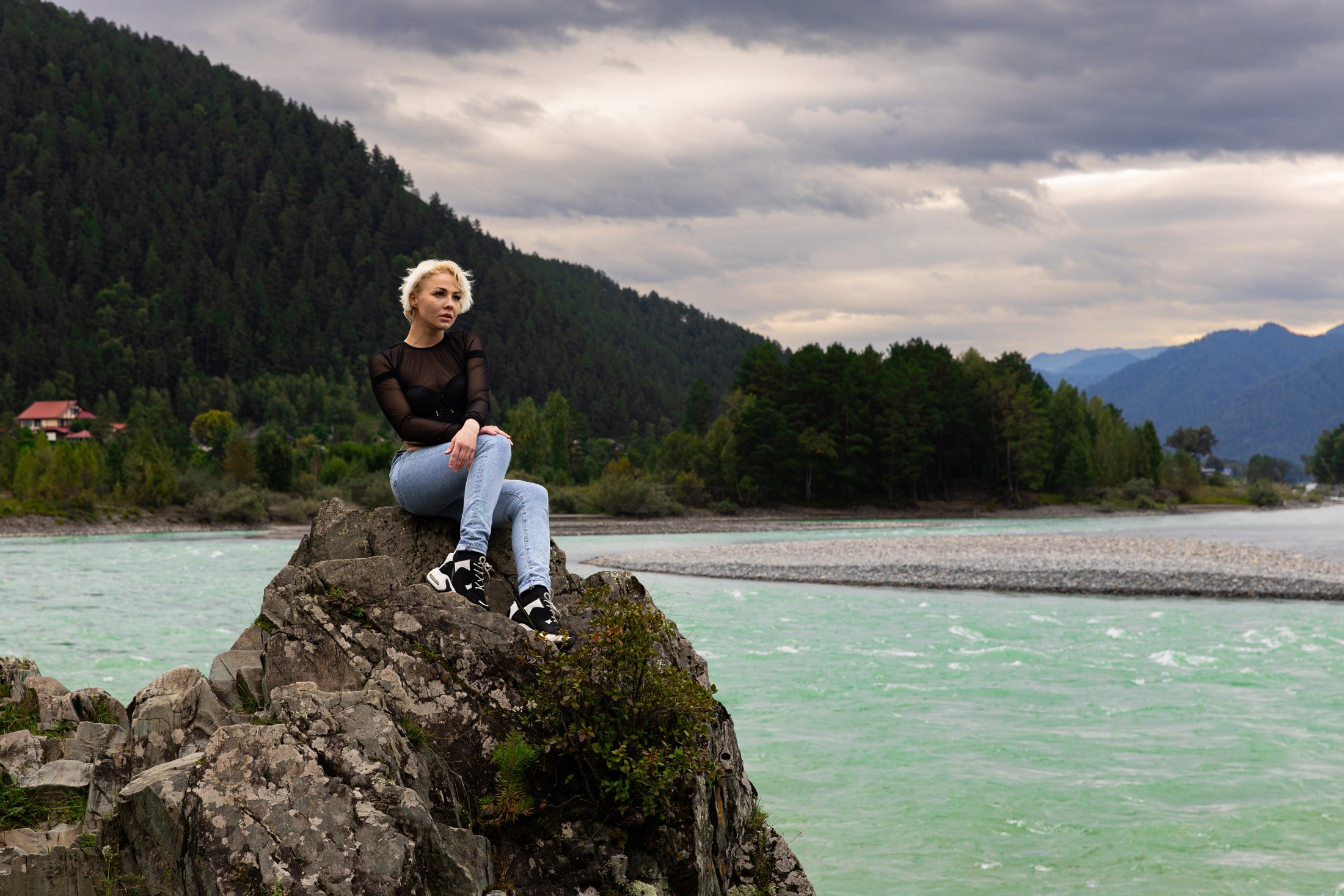 Алтай и девушки. Фотограф Александр Поздняков  Новосибирск