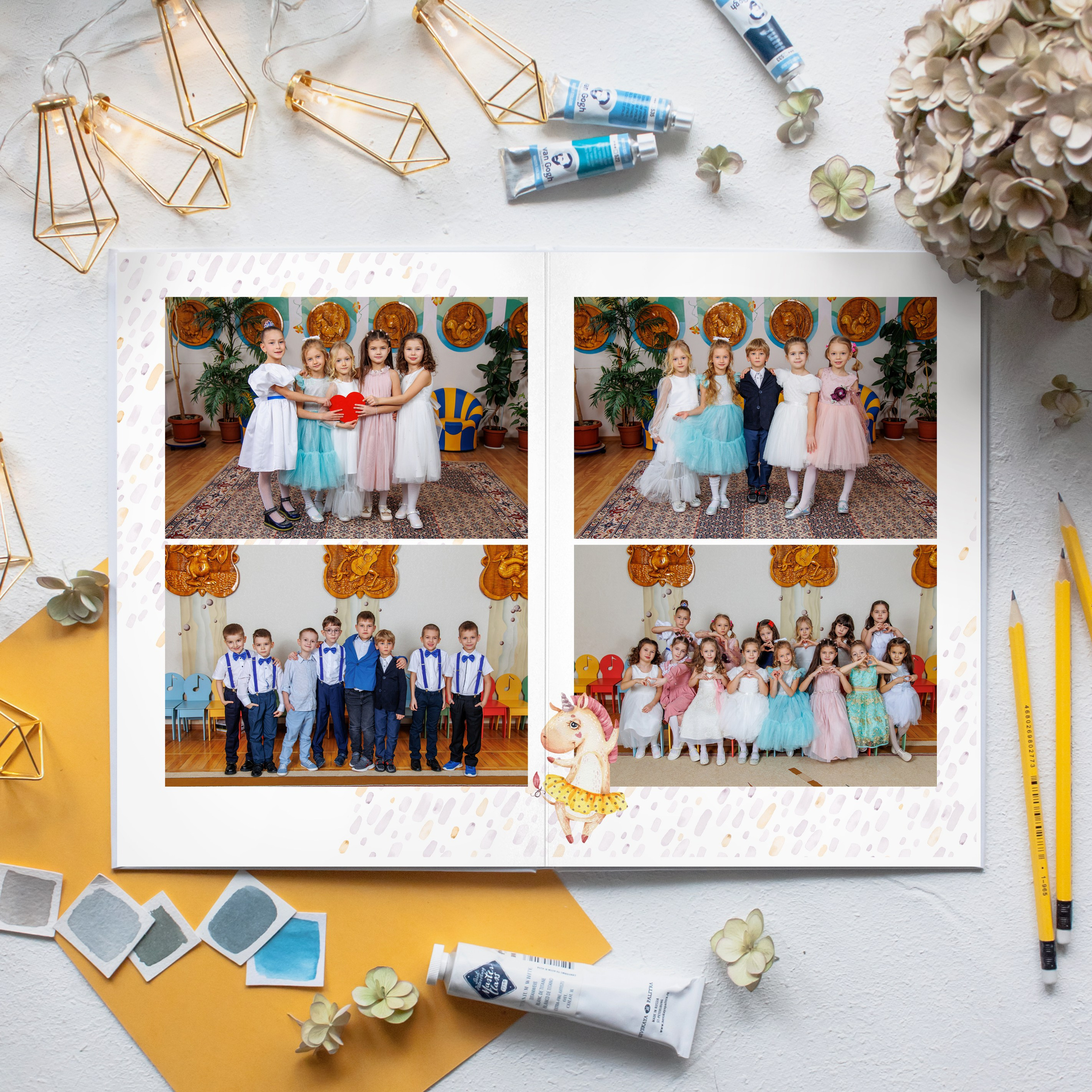 Дино и единорожки. Школьный фотограф Саратов Золотарь Ольга