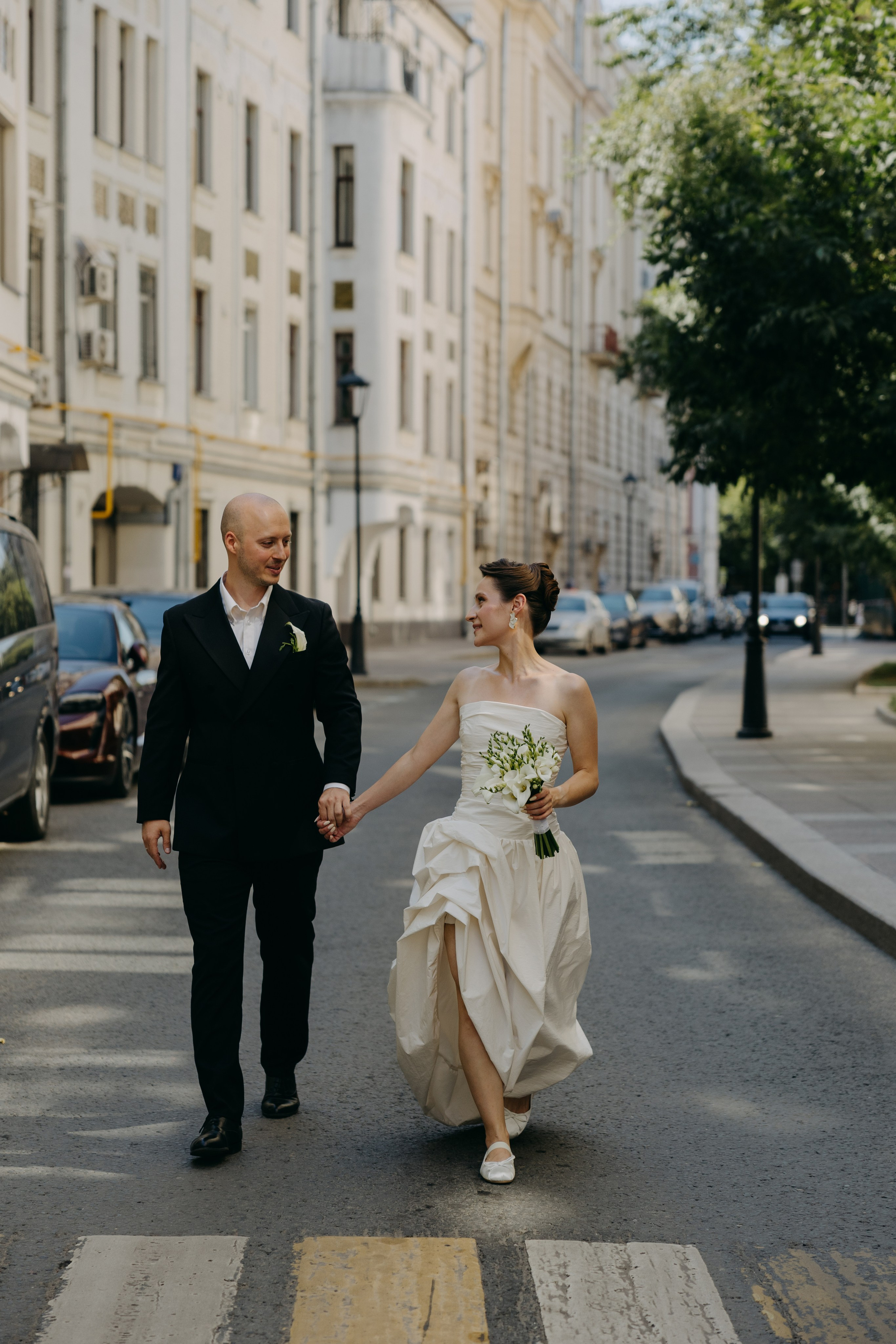 Лиза и Виталий | роспись в Грибоедовском + Аптекарский ог. Свадебный фотограф Москва Анастасия Храмова