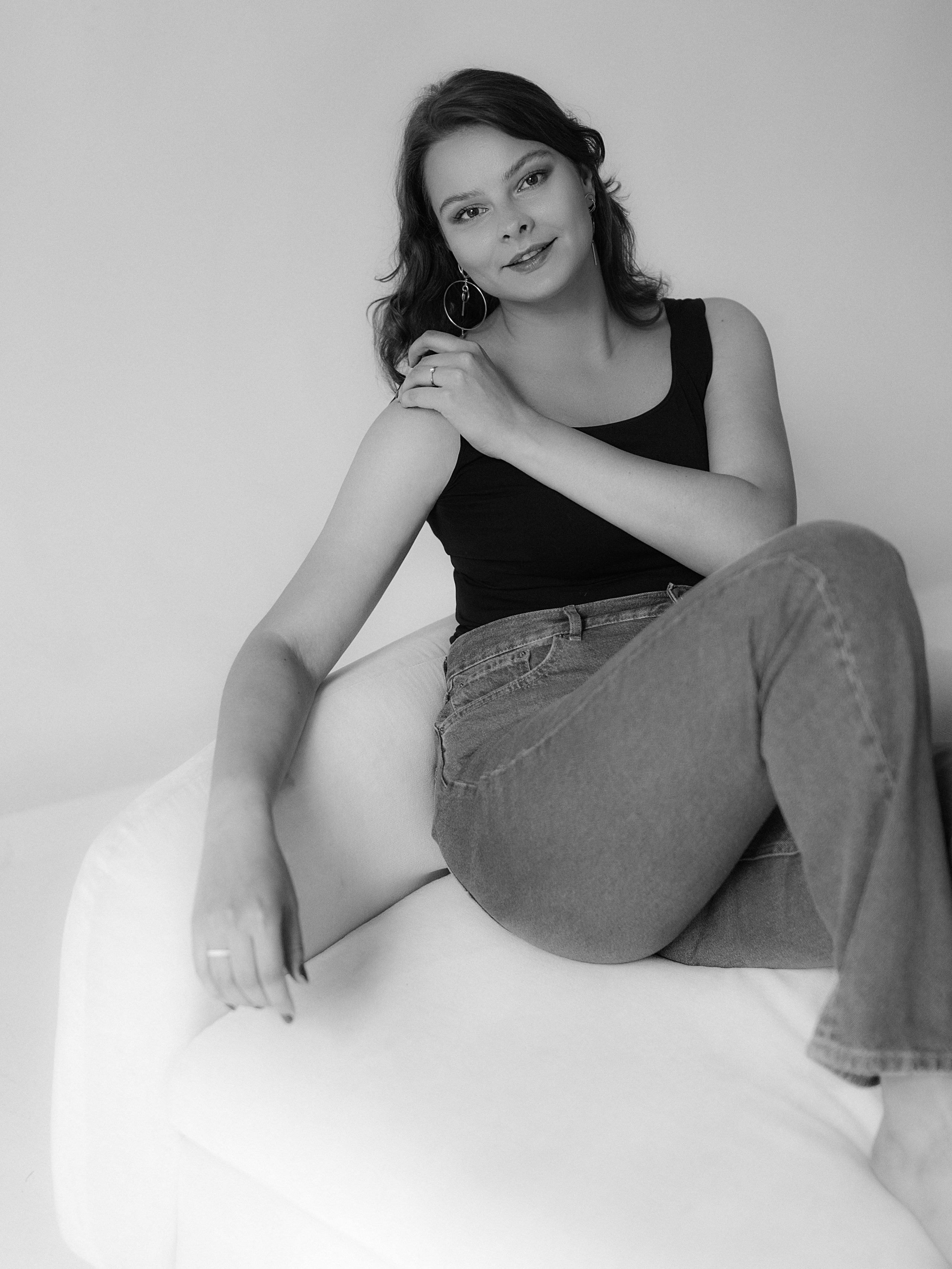 Женская фотосессия в студии. Портретный фотограф в Москве и Нижнем Новгороде - Андрей Репин