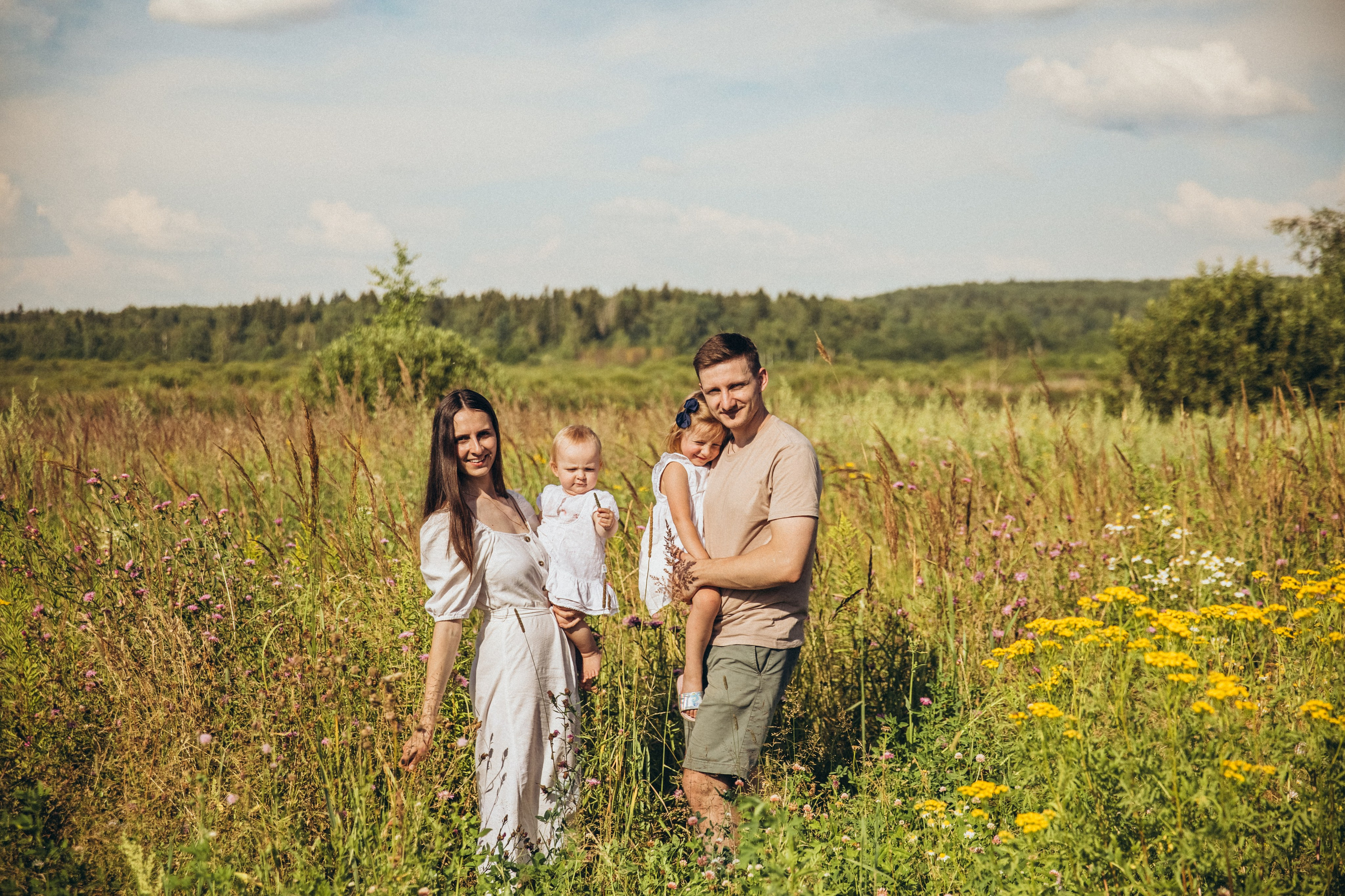 Цветочный рай. Свадебный и семейный фотограф Москва и Московская область