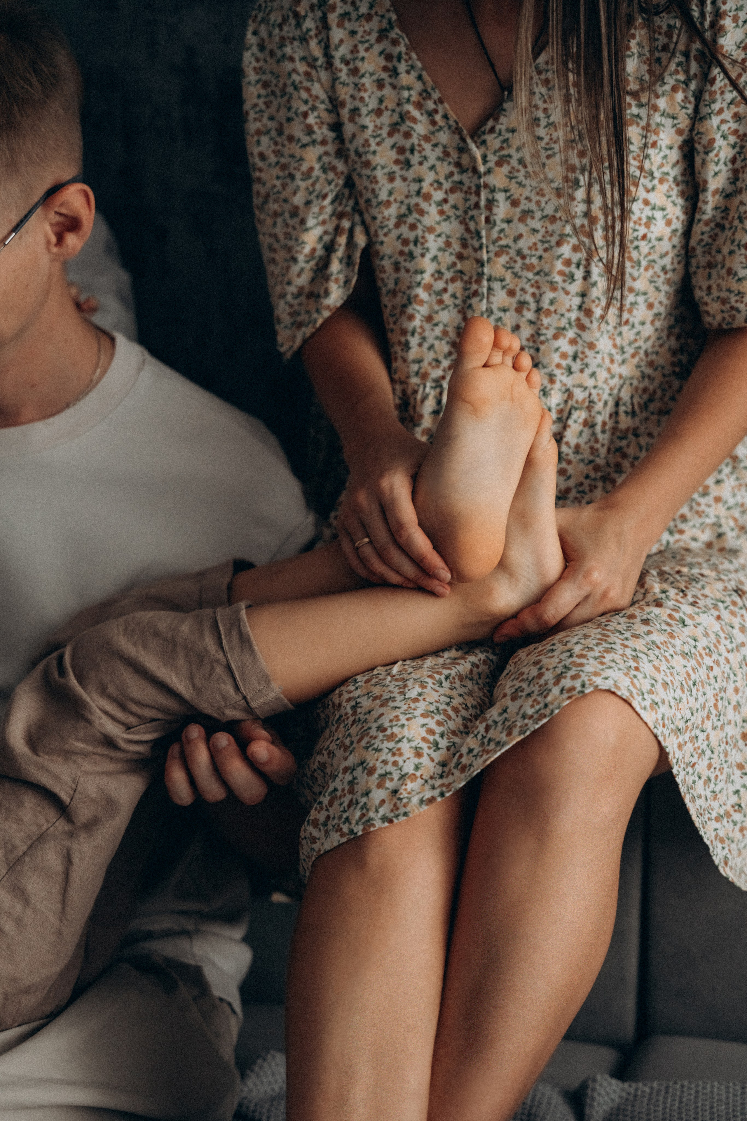 Вика, Сергей, Ян и Сава. Фотограф Мария Миллс | Минск