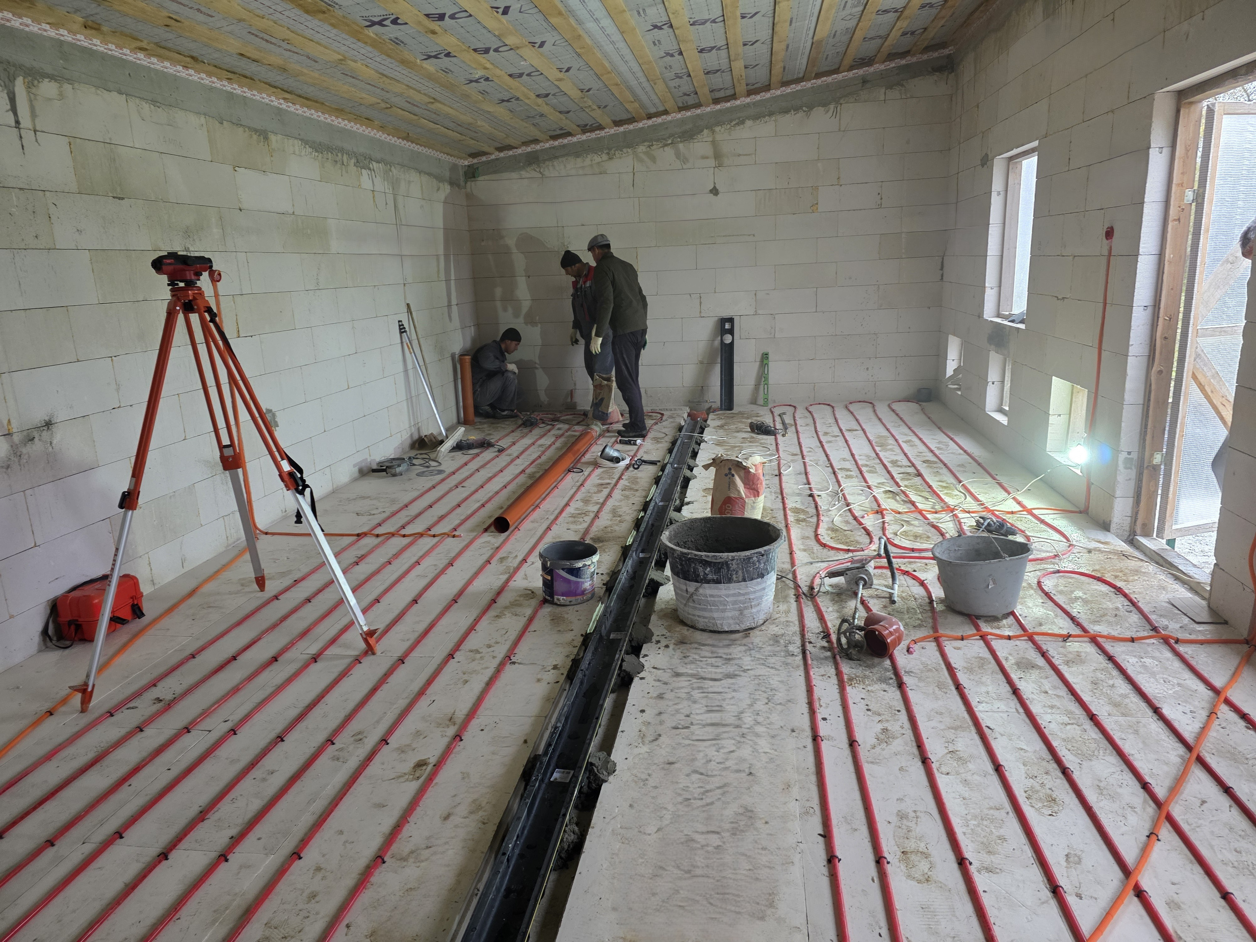 Теплые полы во всех помещениях