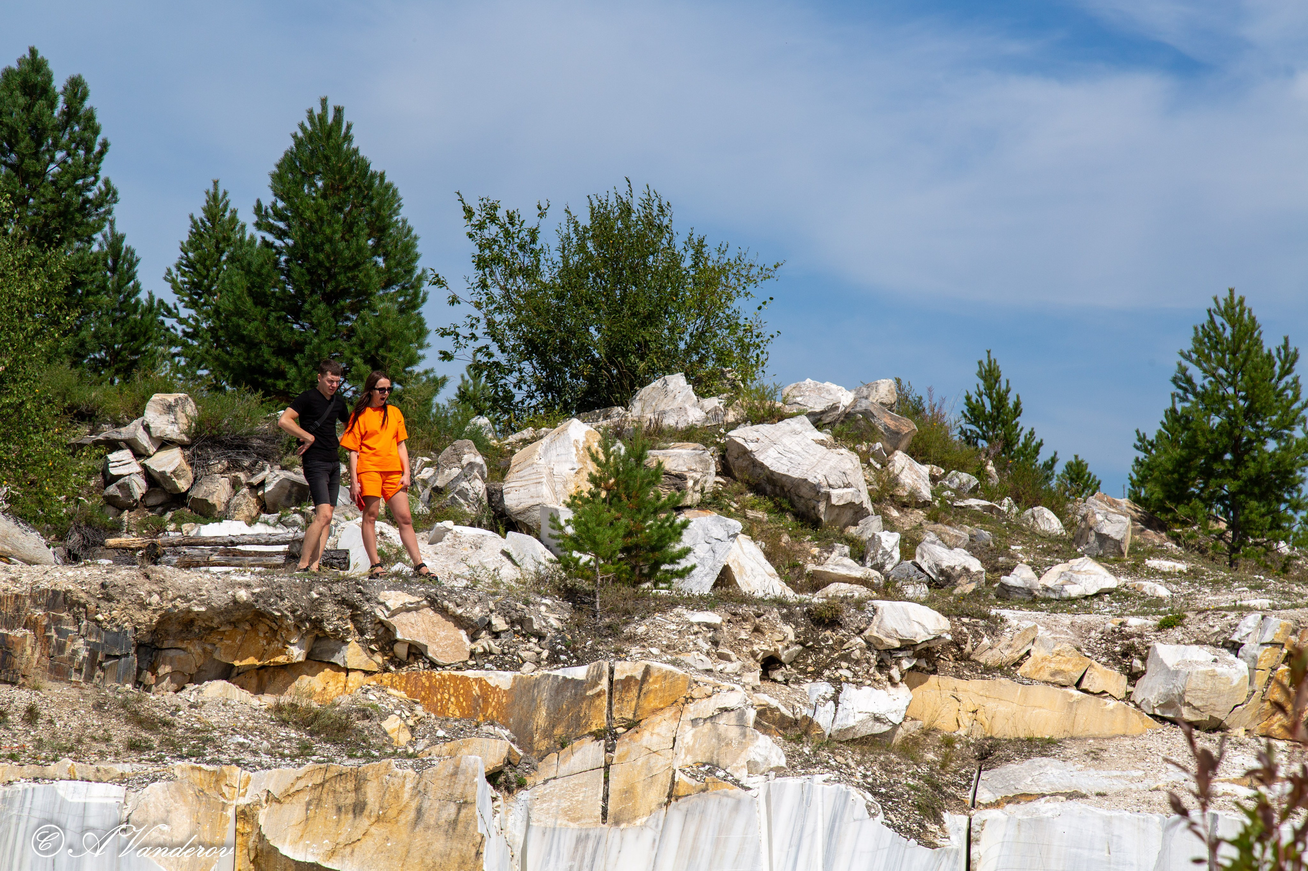 Мраморный карьер. Фотограф Омск | Александр Вандеров