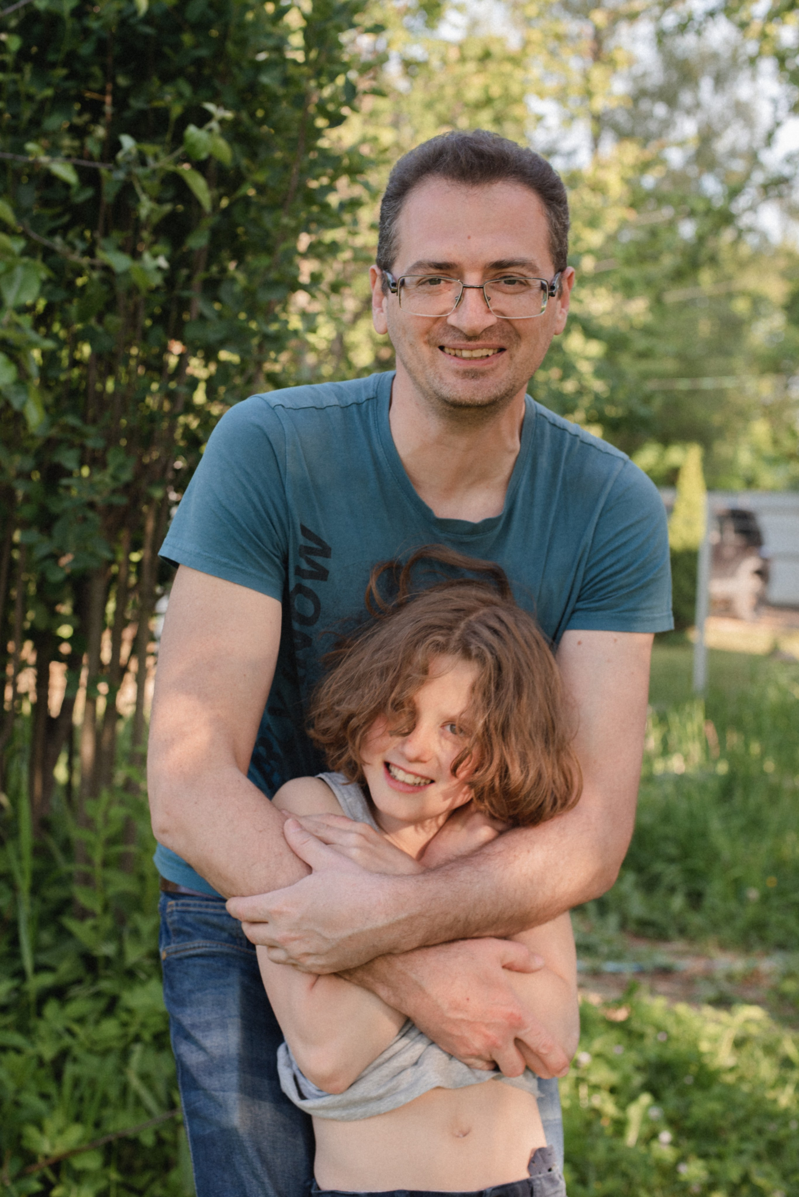 Наташа и её семья. Портретный фотограф в Москве Анжела Губайдулина