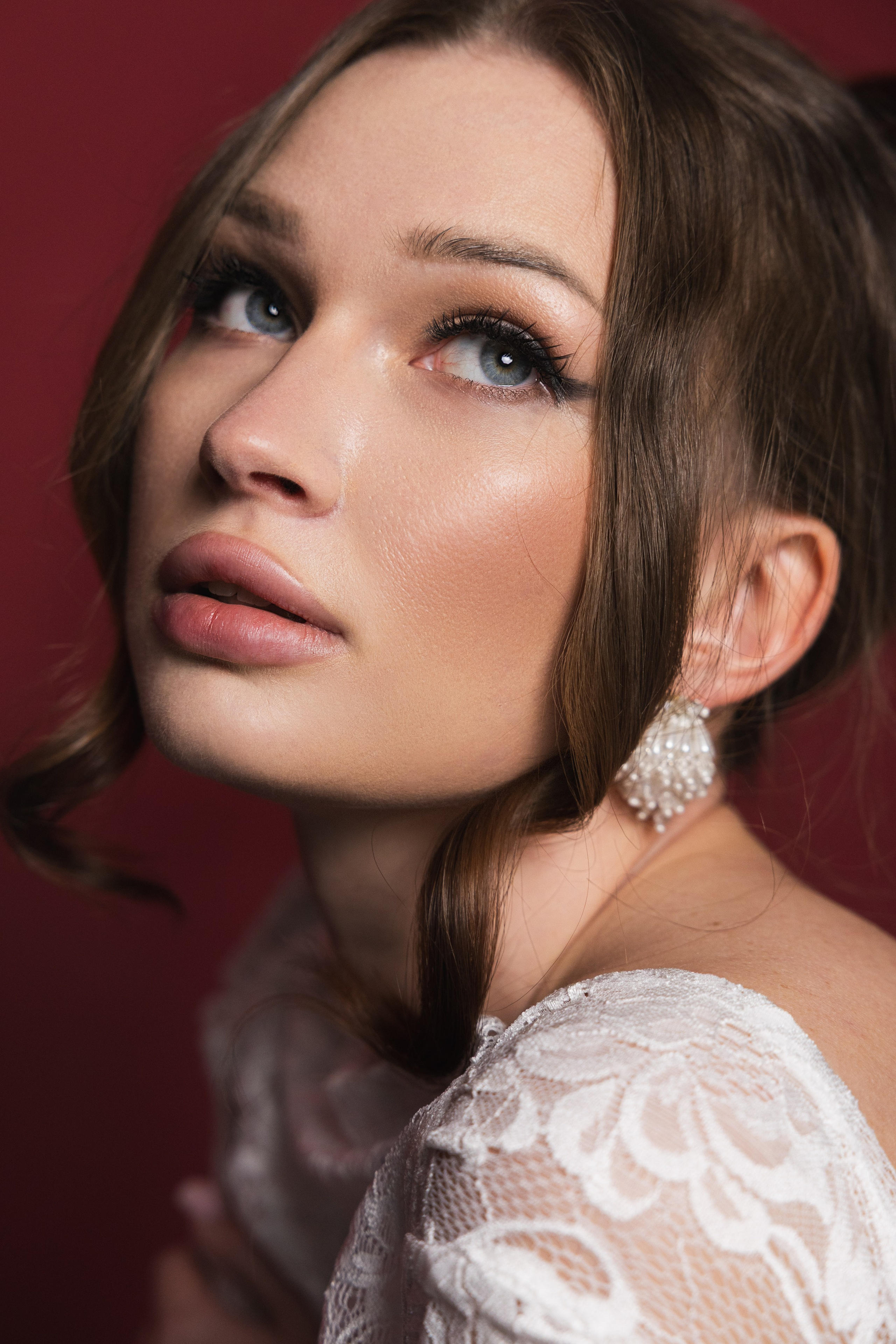 Утро невесты в студии. Свадебный и портретный фотограф в Москве Мария Кравченко