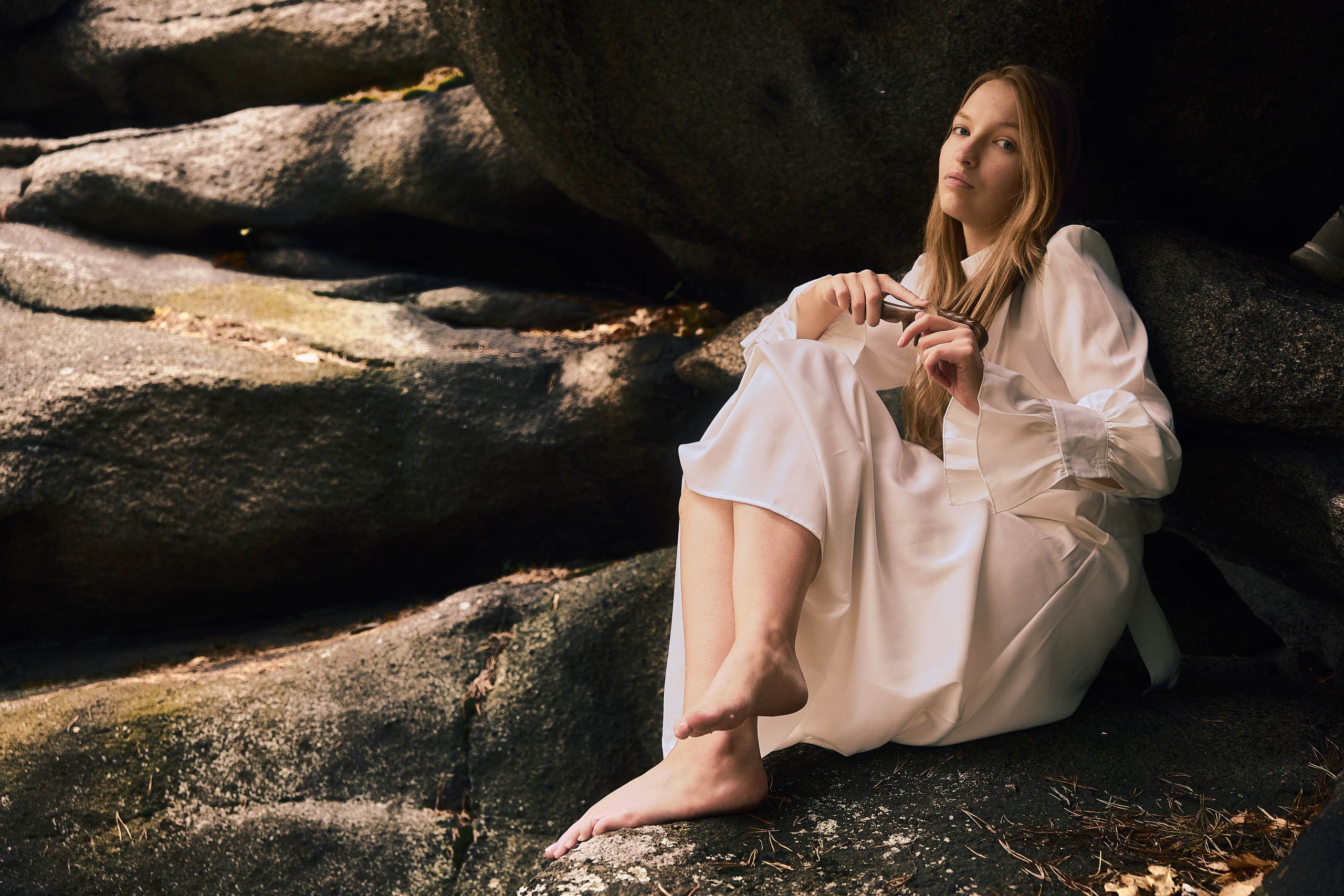 Инна, скалы Малые черти. Предметный и репортажный фотограф Алексей Кротов