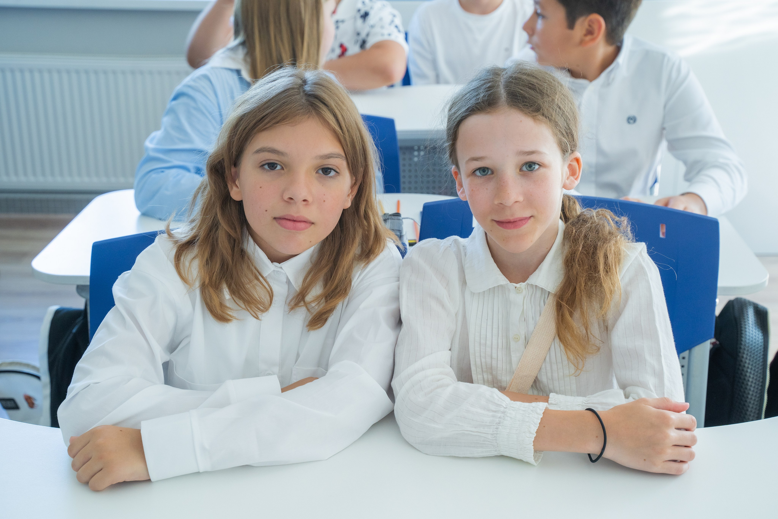 1 сентября в частной школе