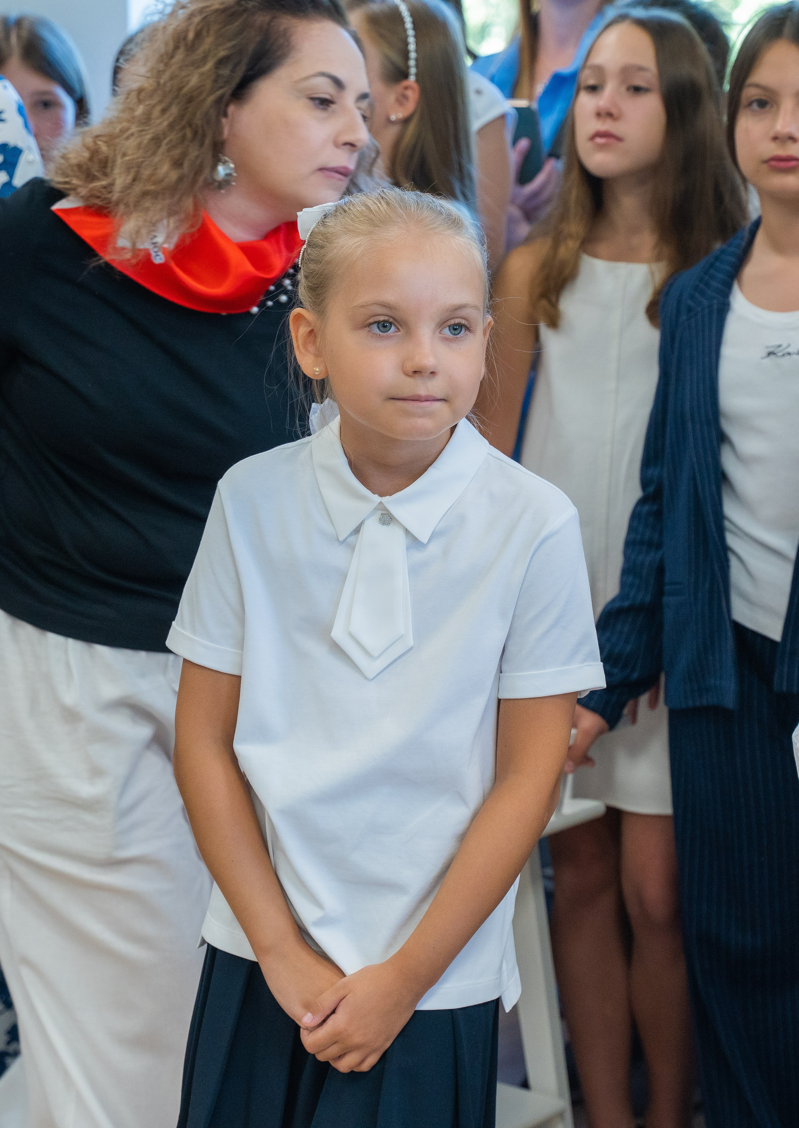 1 сентября в частной школе