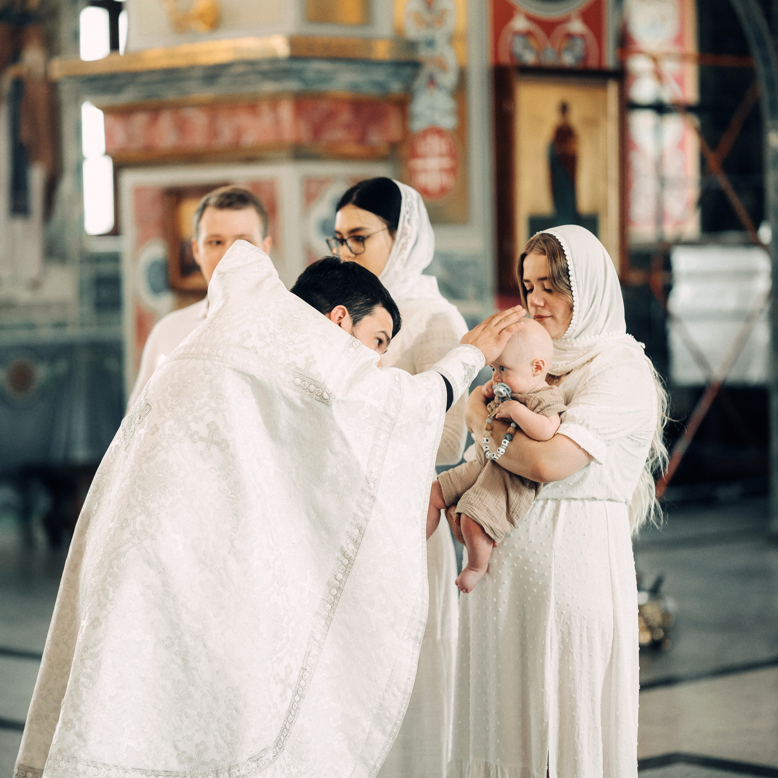 Крещение в храме Всецарица. Свадебный и репортажный фотограф в Воронеже Роман Янко