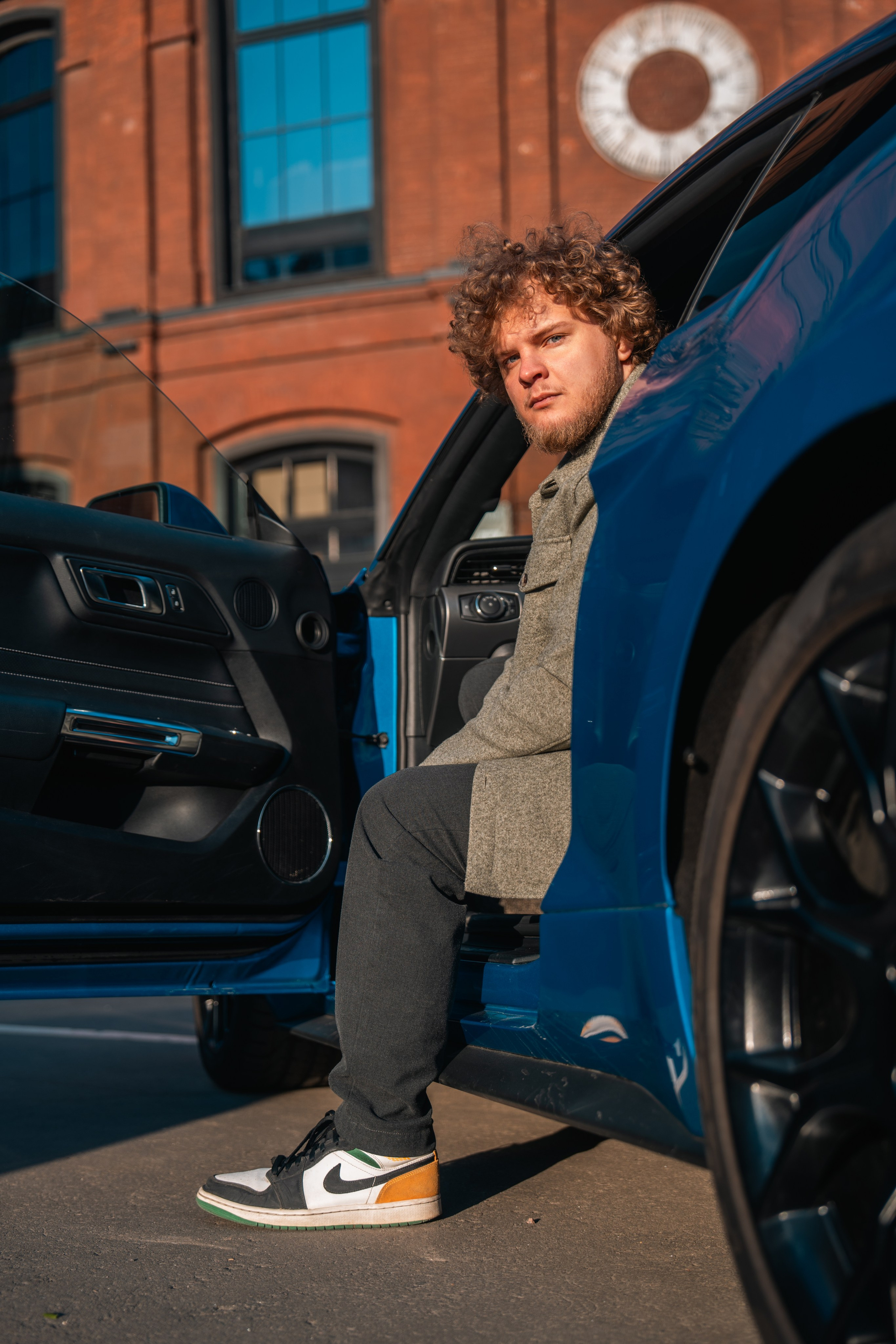 Фотосессия с машиной. ТриМедиа Продакшн