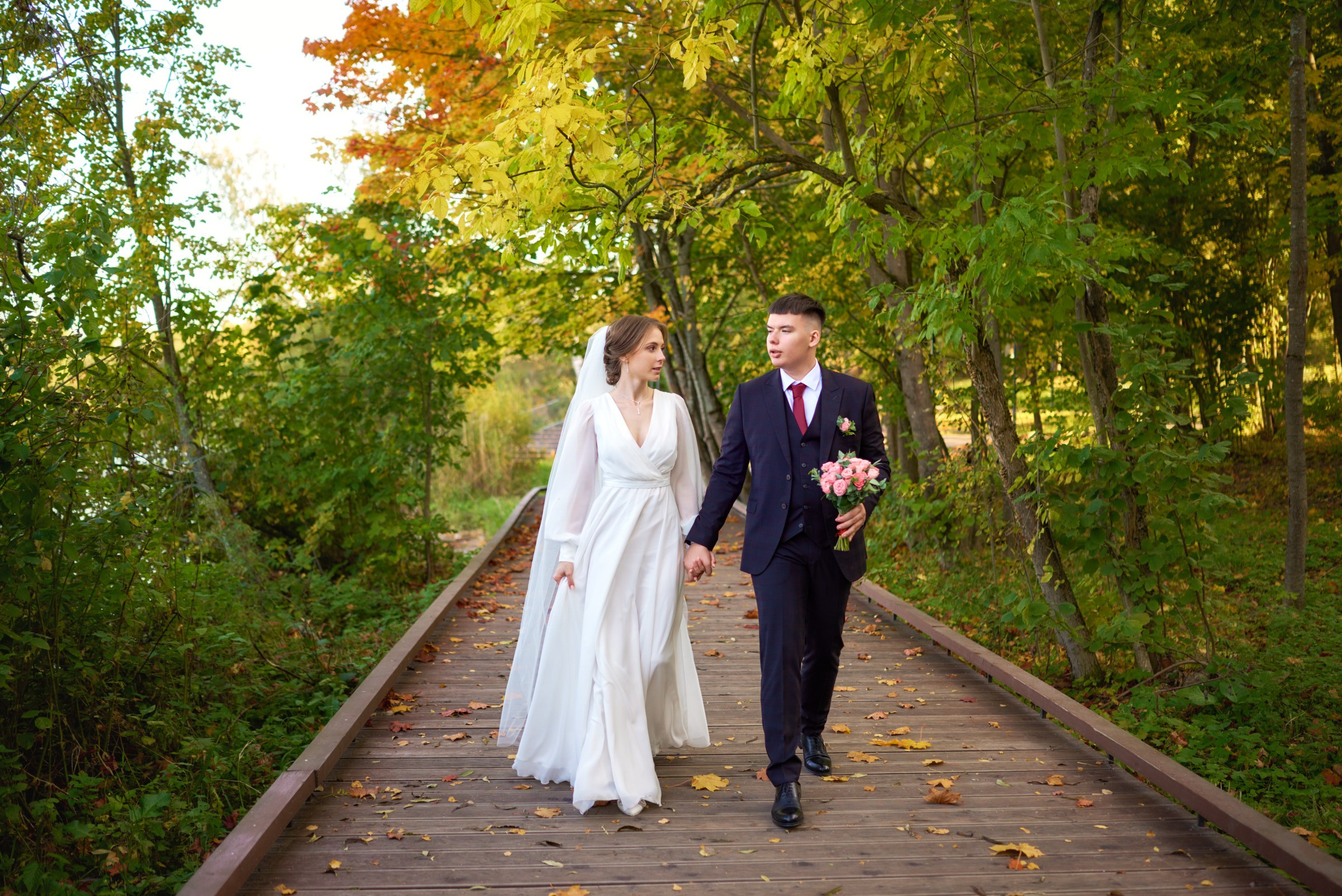 Никита и Настя. Свадебный фотограф, видеограф в Клину, Москве, Зеленограде, Калабушкин