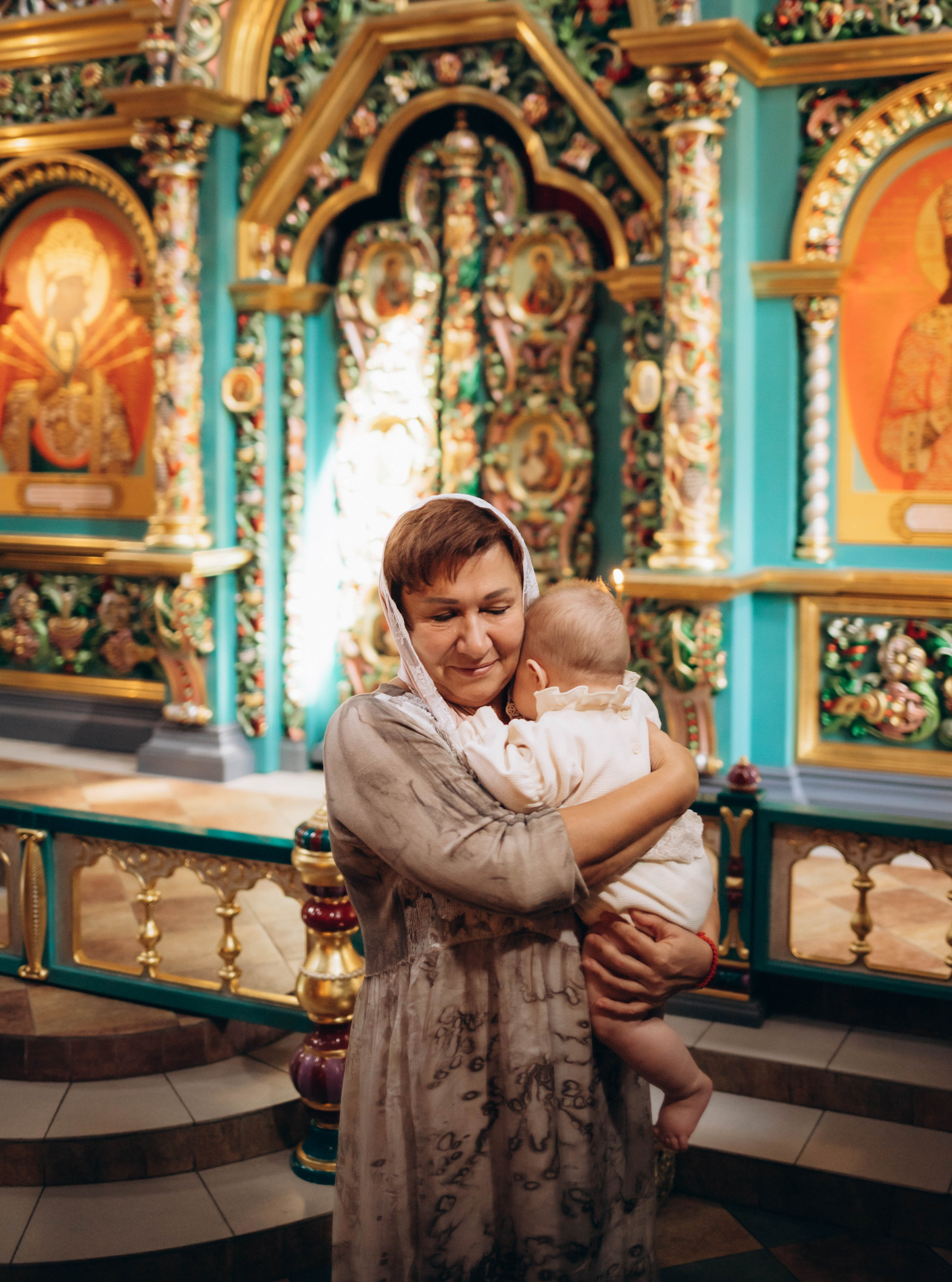 Крещение Ариши. Семейный и детский фотограф в Москве Александра Нараевская