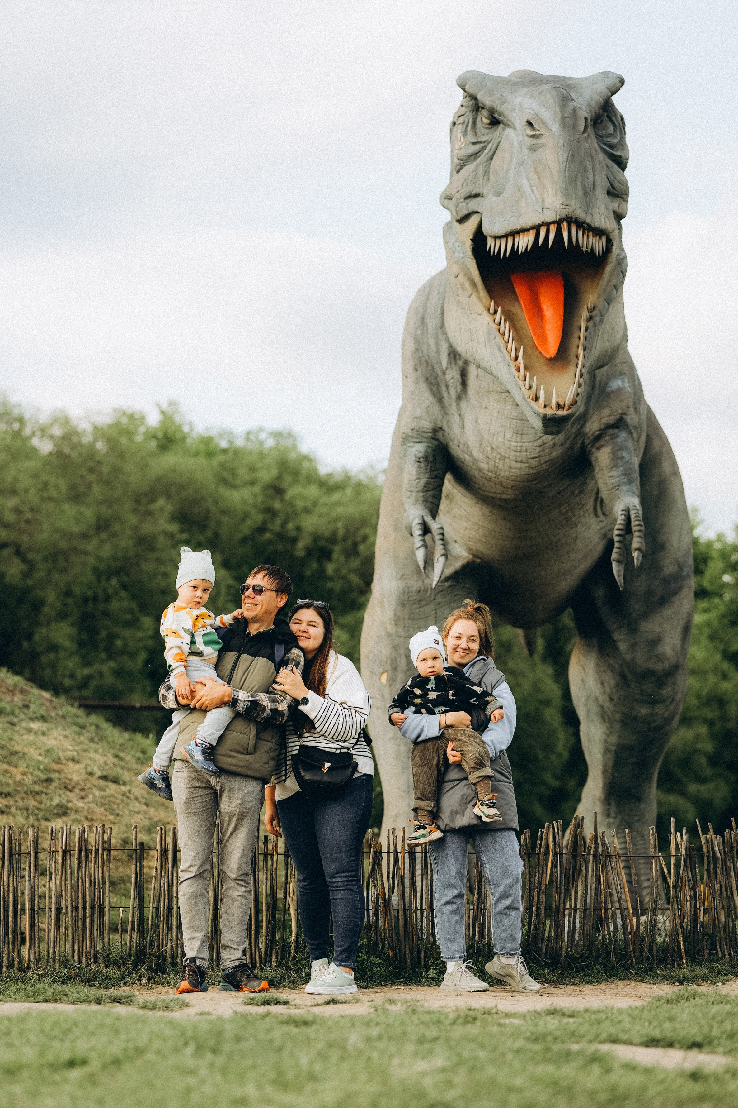 Семейная прогулка в Динопарке
