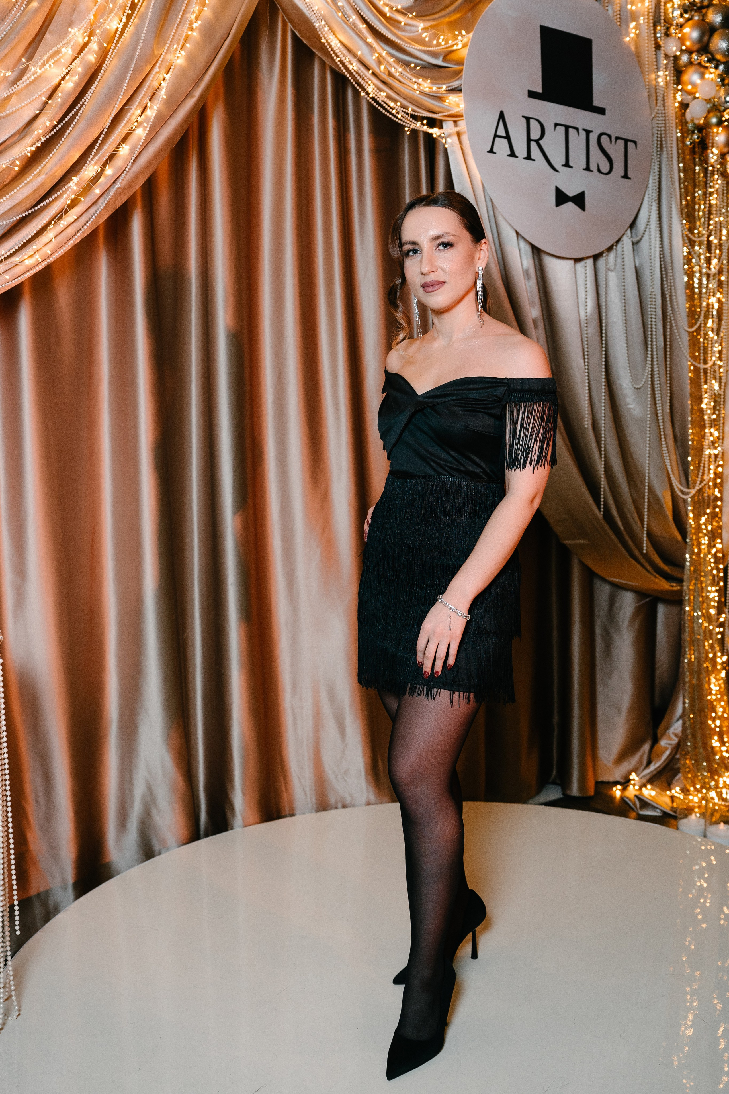 Новогодний вечер в Артисте. Свадебный и семейный фотограф в Воронеже Анастасия Бойко