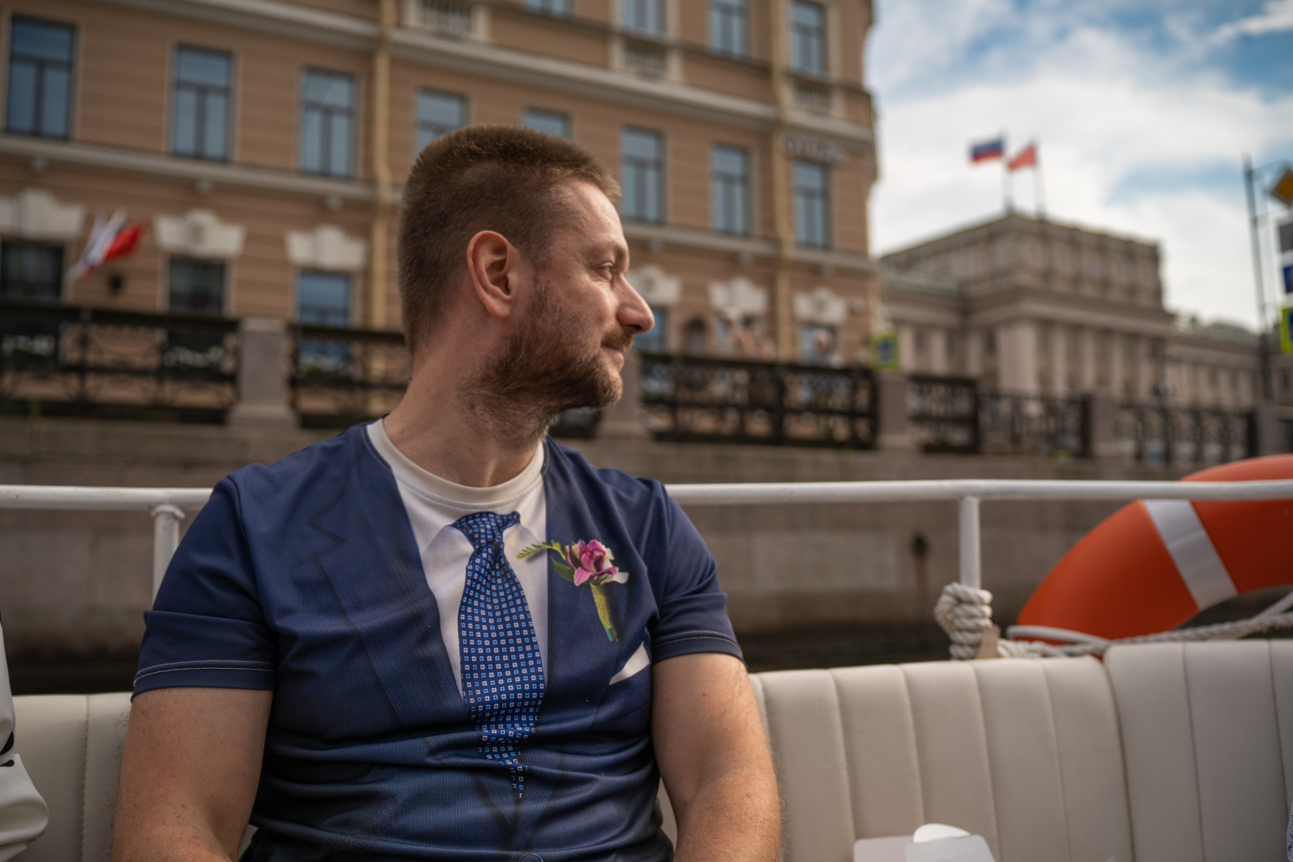 Прогулка на катере, тренинг, игры. Концертный и репортажный фотограф в Санкт-Петербурге Слава Пахомов