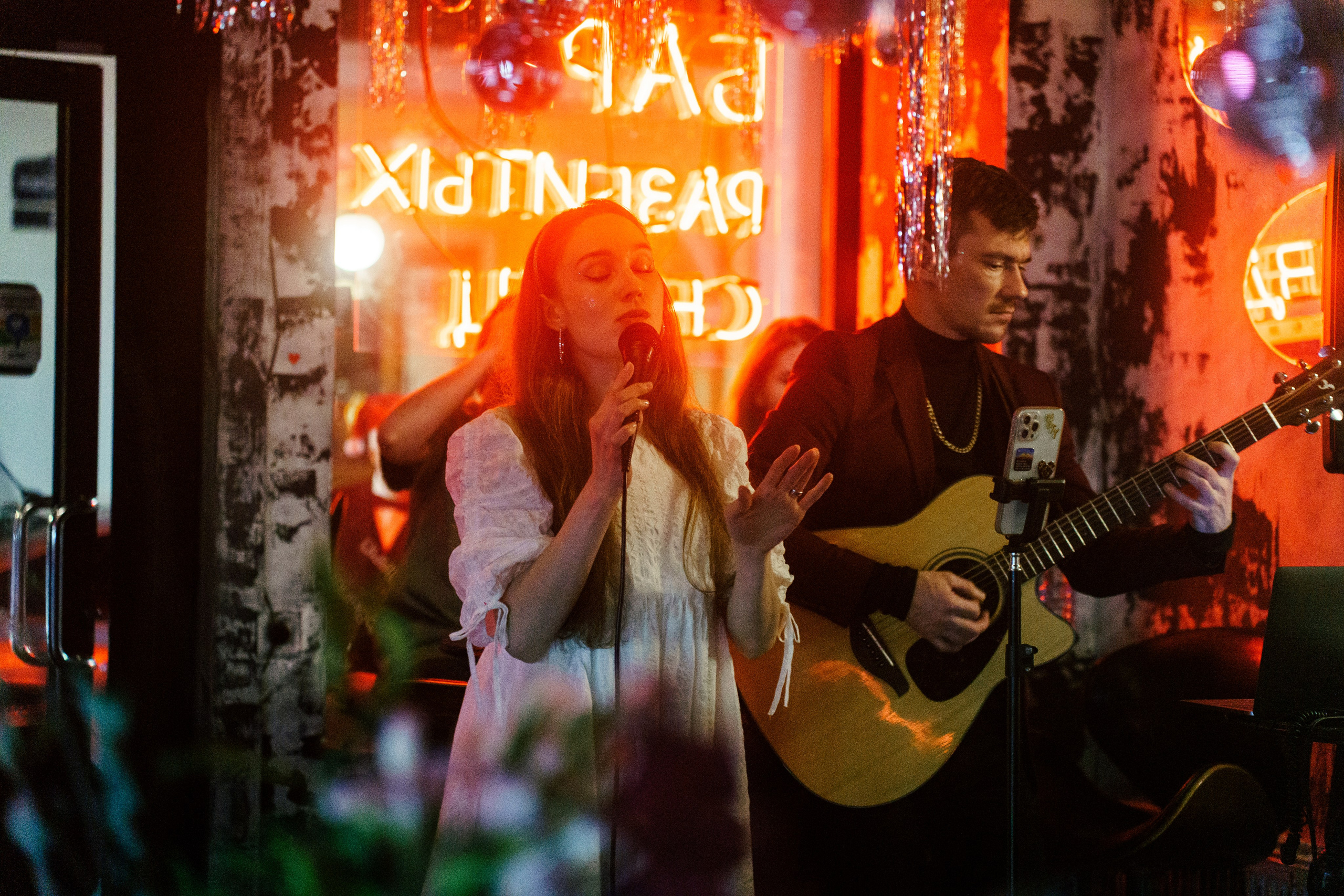 Репетиция Нового года в Баре Разбитых сердец. Концертный и репортажный фотограф в Санкт-Петербурге Слава Пахомов