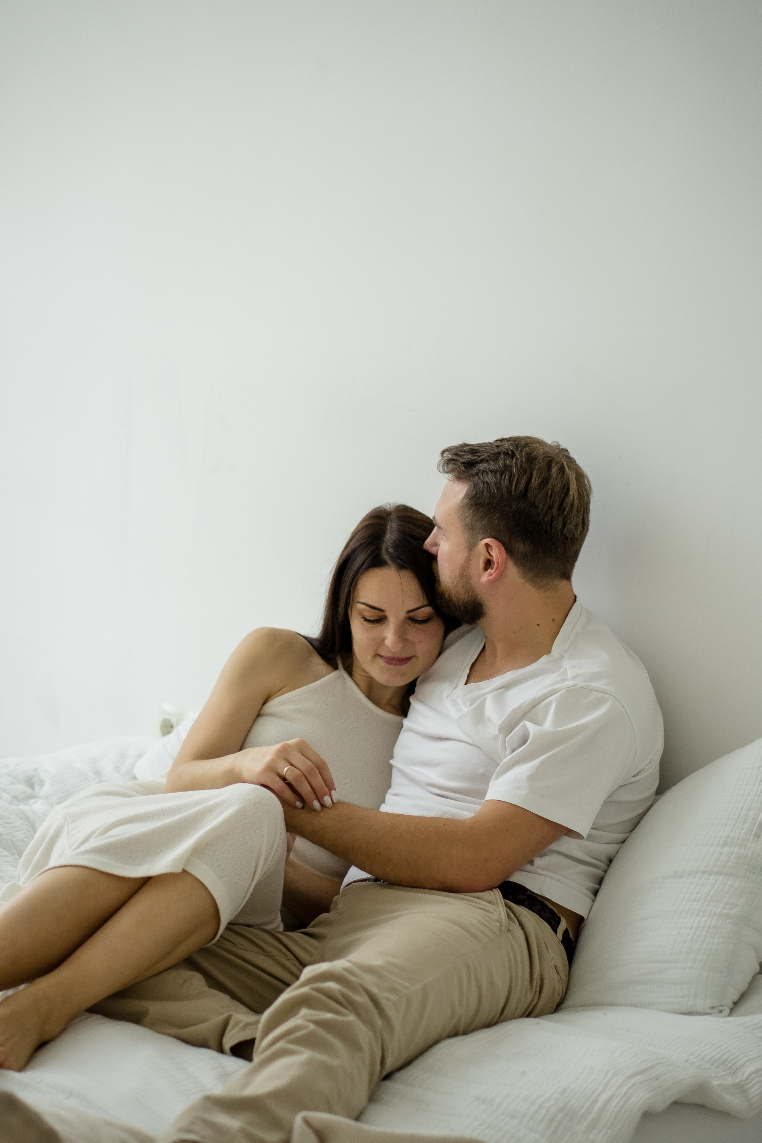 Семейная фотосессия семьи К. в фотостудии. Фотограф Ольга Игорева